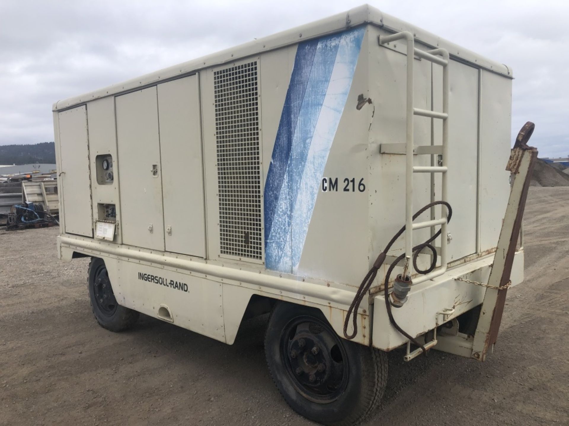 1981 Ingersoll Rand 750 Towable Air Compressor - Image 4 of 26