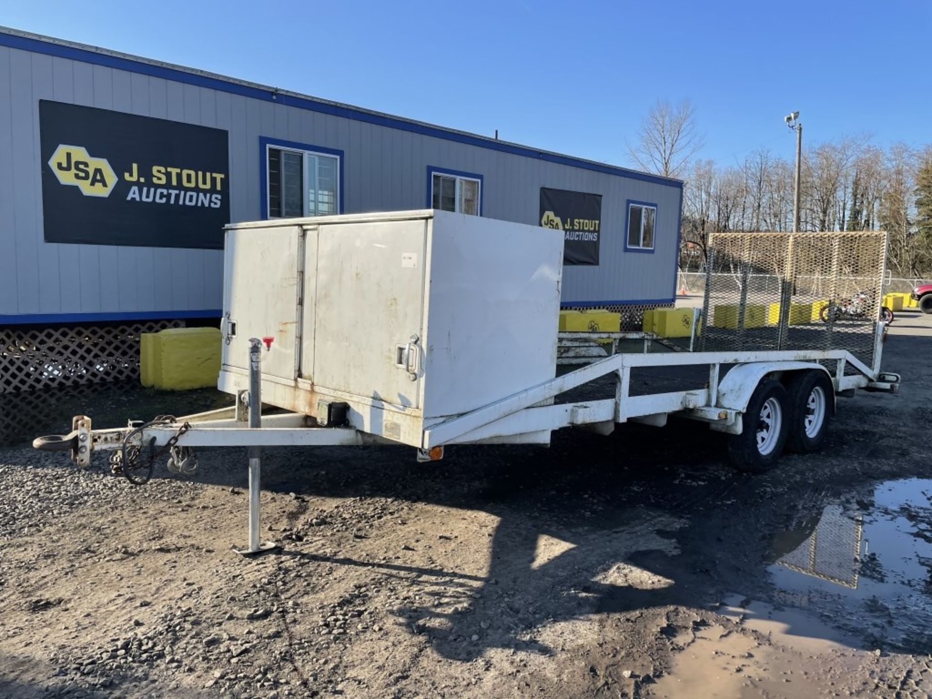 1991 Samac FB T/A Equipment Trailer