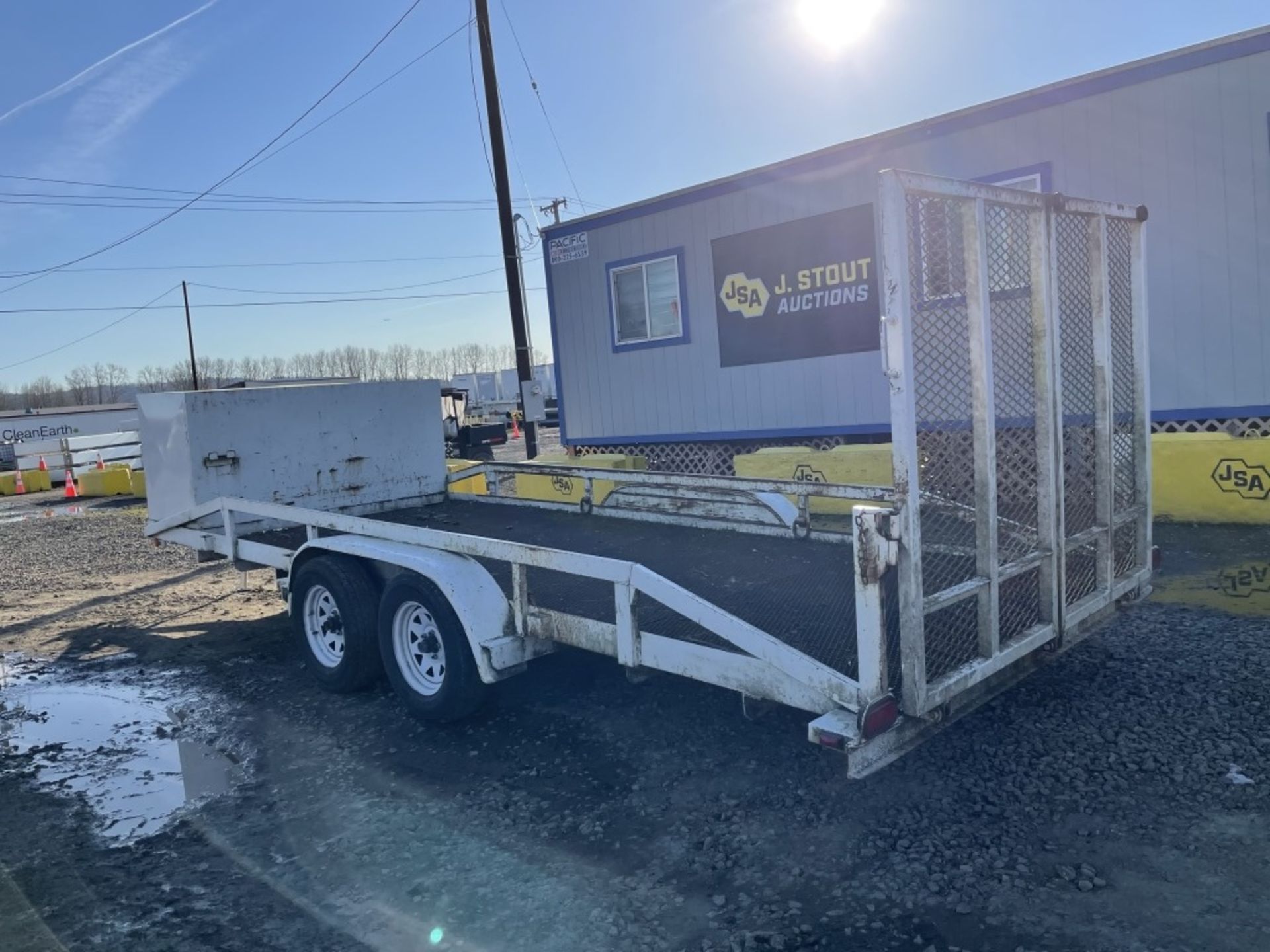 1991 Samac FB T/A Equipment Trailer - Image 4 of 9