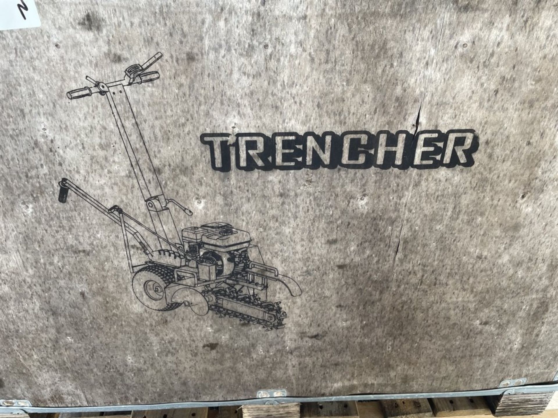 2019 Walk Behind Trencher - Image 3 of 4