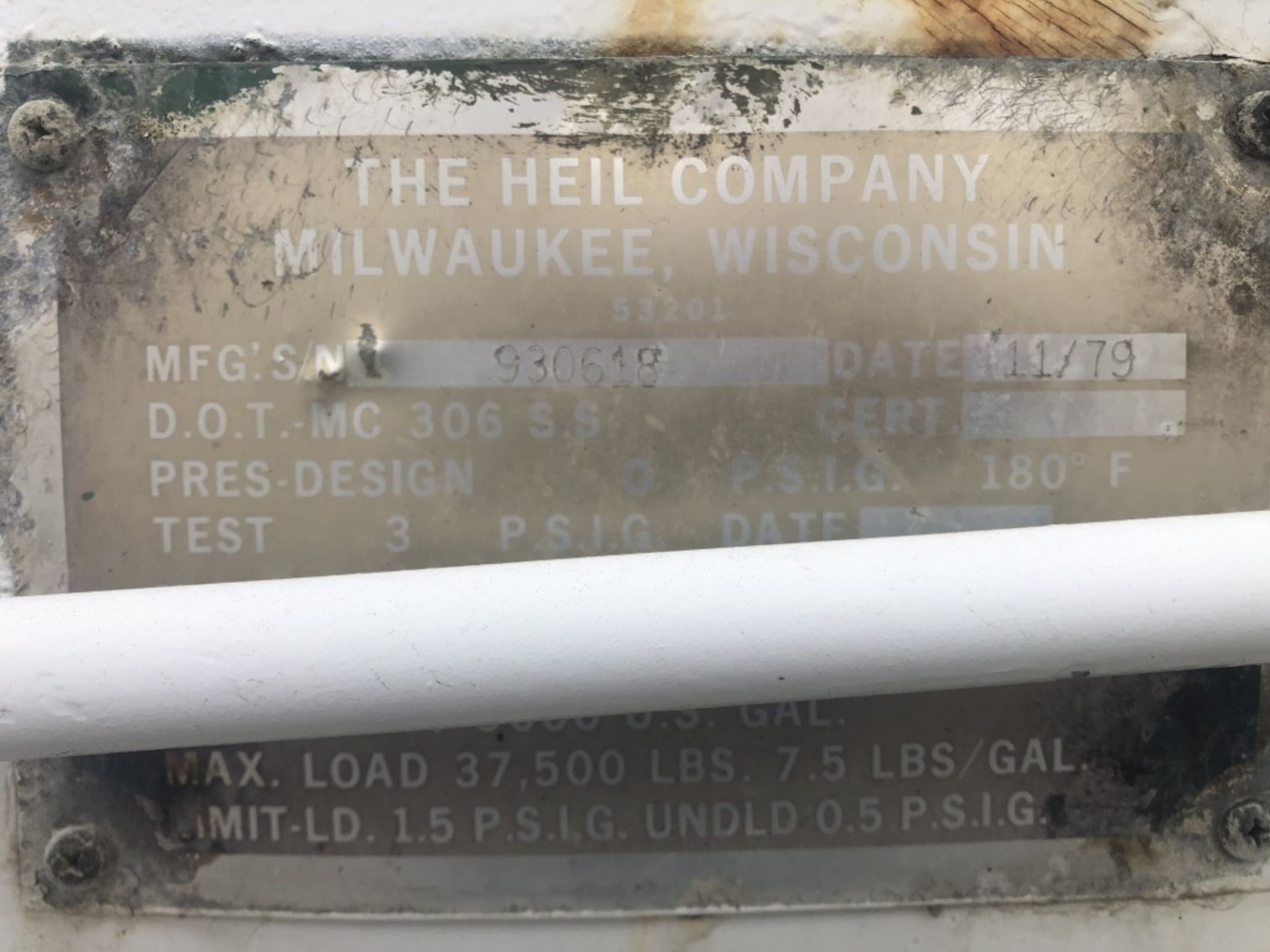 1980 Heil 5000 Gal T/A Water Tank Trailer - Image 22 of 24