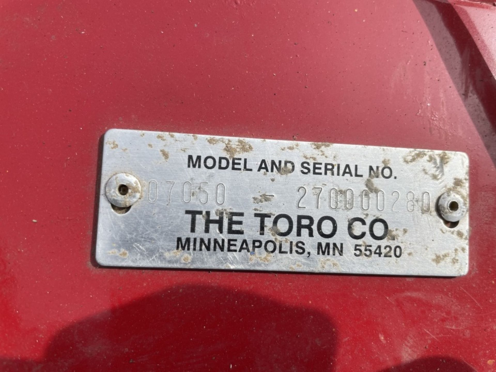 2007 Toro 7050 Rake-O-Vac Leaf Rake/Vacuum - Image 9 of 11