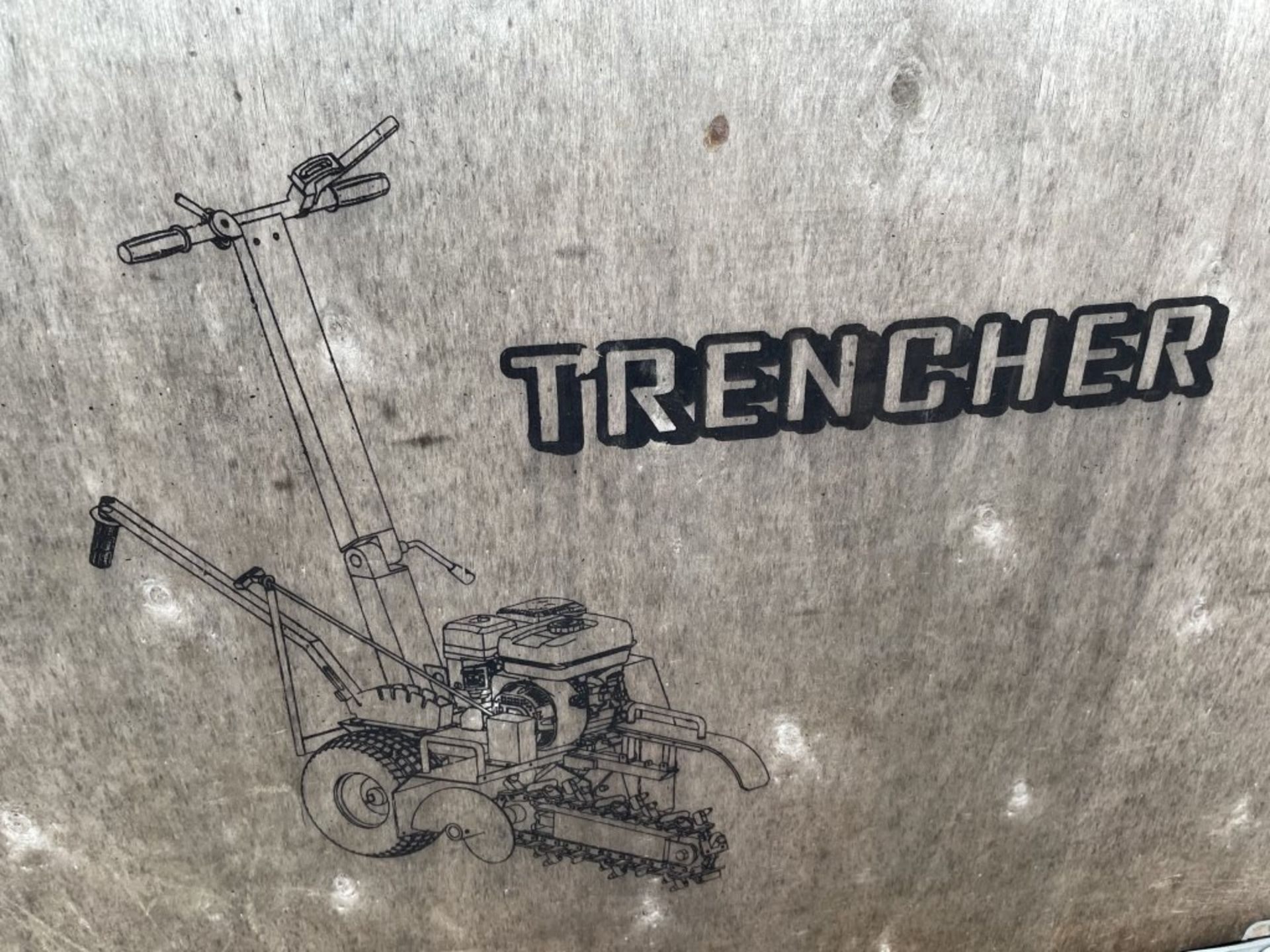 2019 Walk Behind Trencher - Image 3 of 4