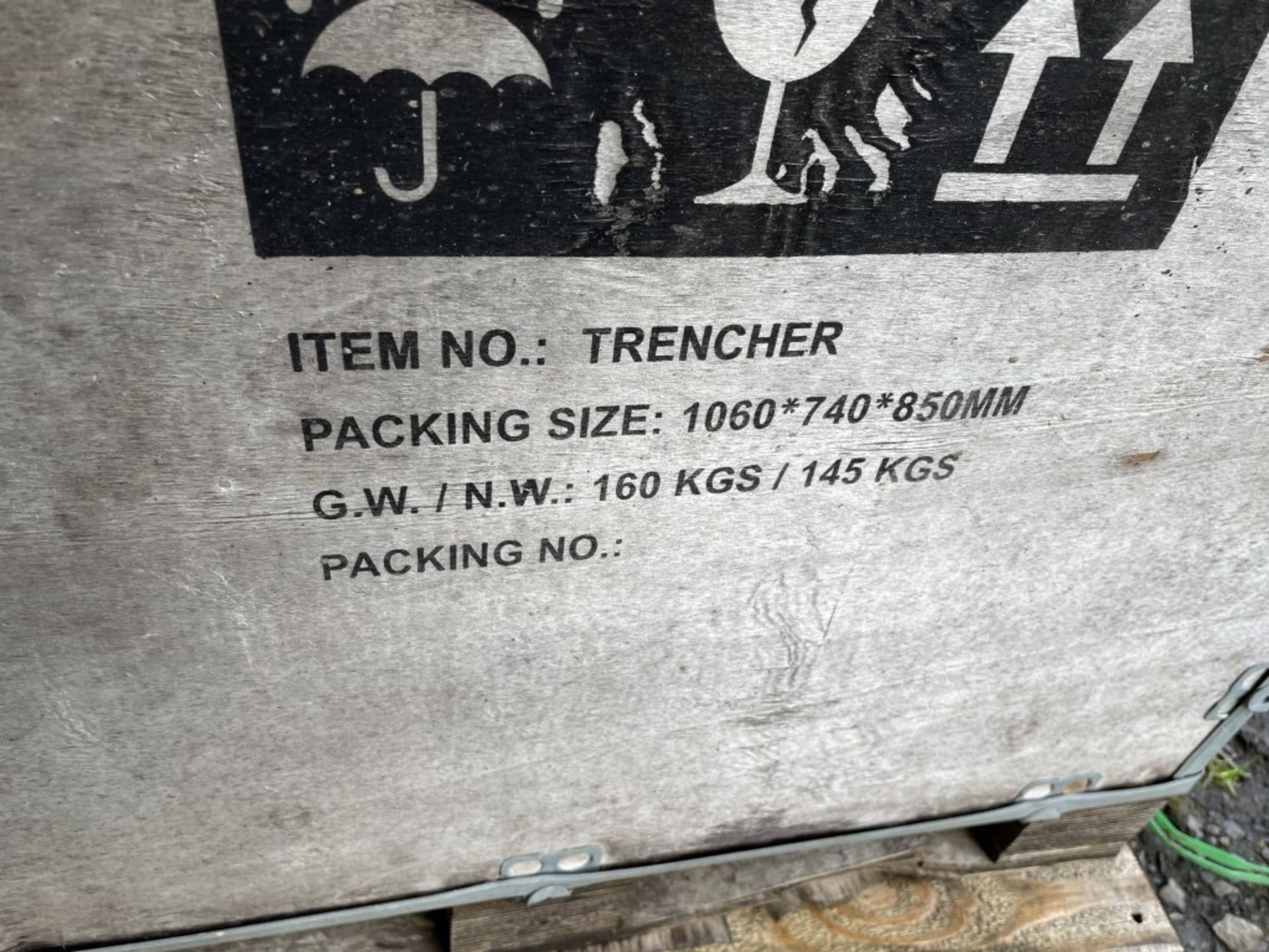 2019 Walk Behind Trencher - Image 4 of 4