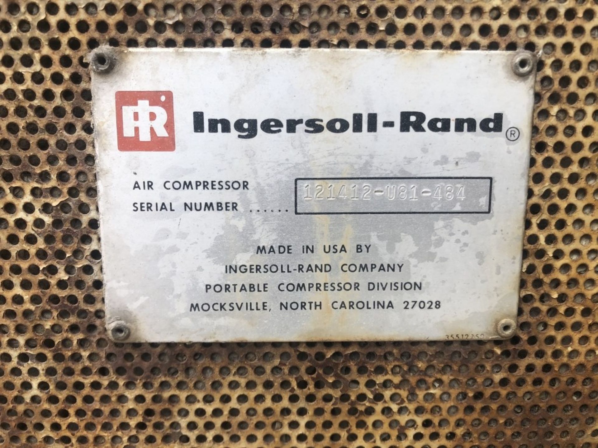 1981 Ingersoll Rand 750 Towable Air Compressor - Image 26 of 26