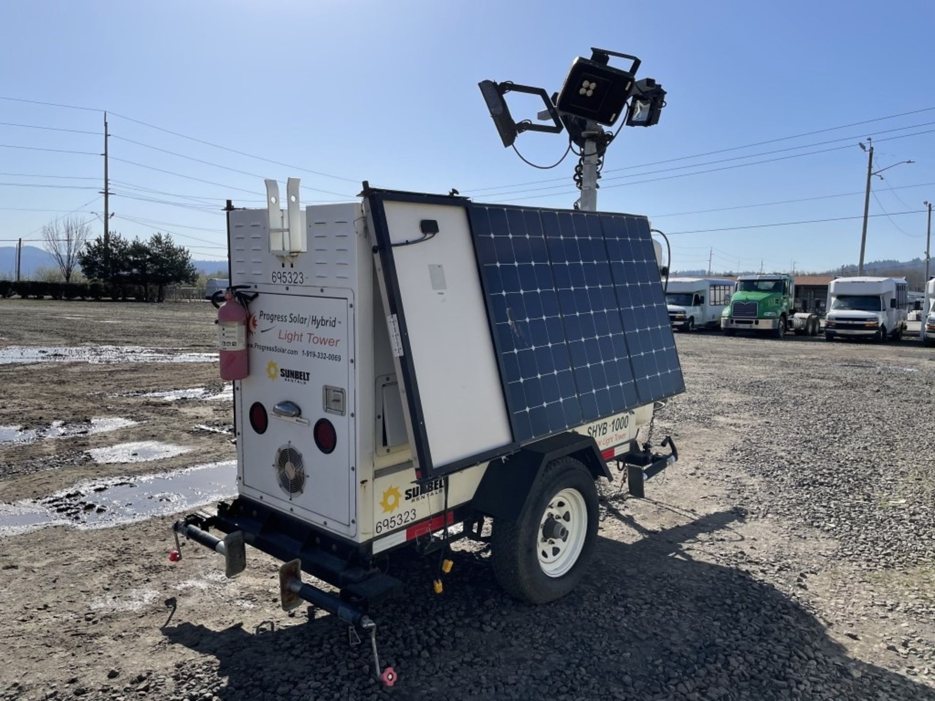 2015 Progress Solar SHYB1000 Towable Light Tower - Image 3 of 20