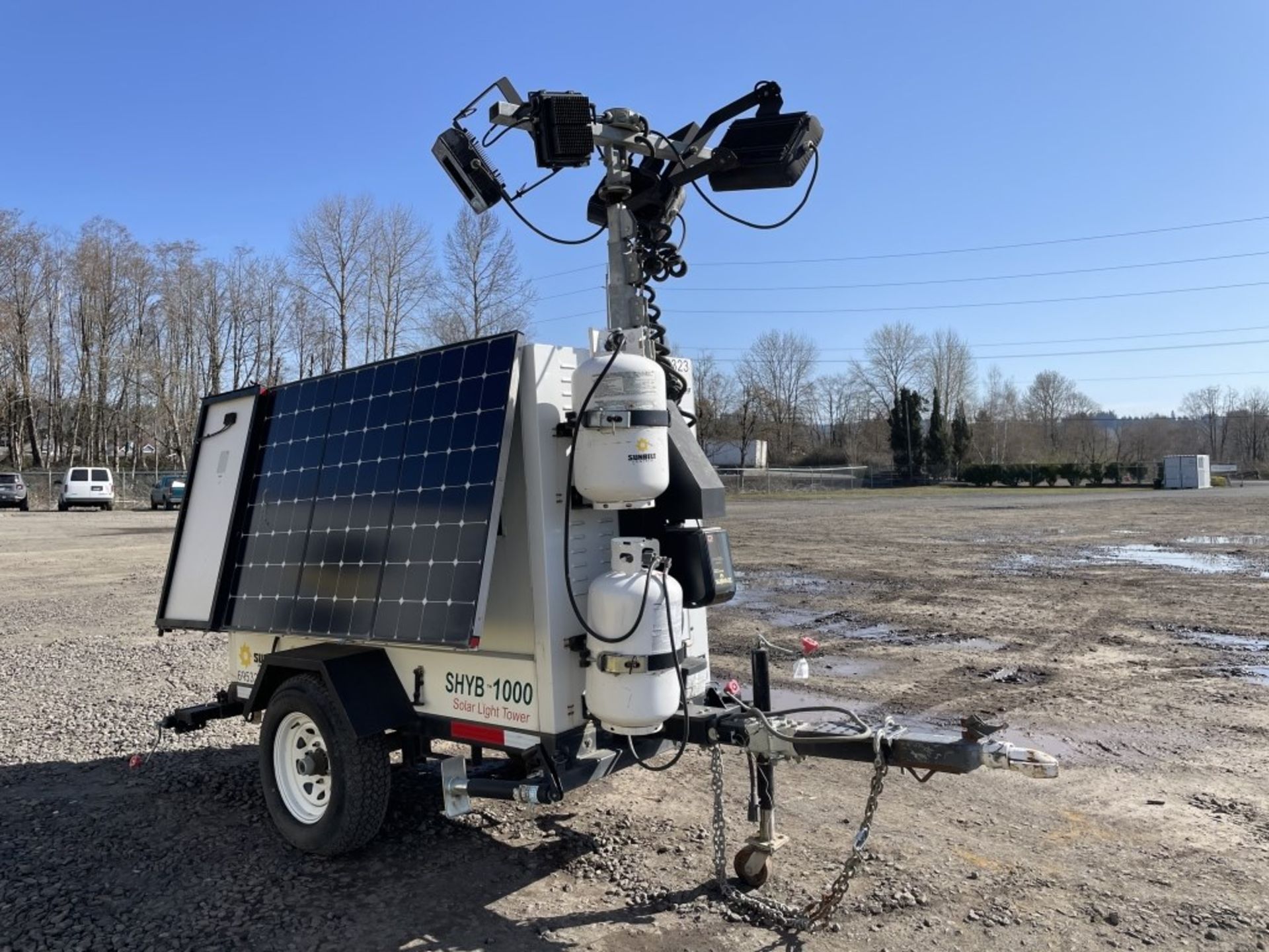 2015 Progress Solar SHYB1000 Towable Light Tower - Image 2 of 20