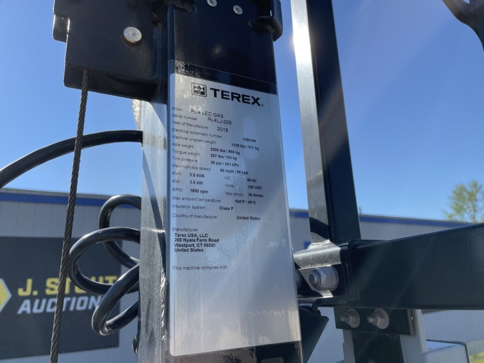 2019 Genie RL4LED Towable Light Tower - Image 13 of 15