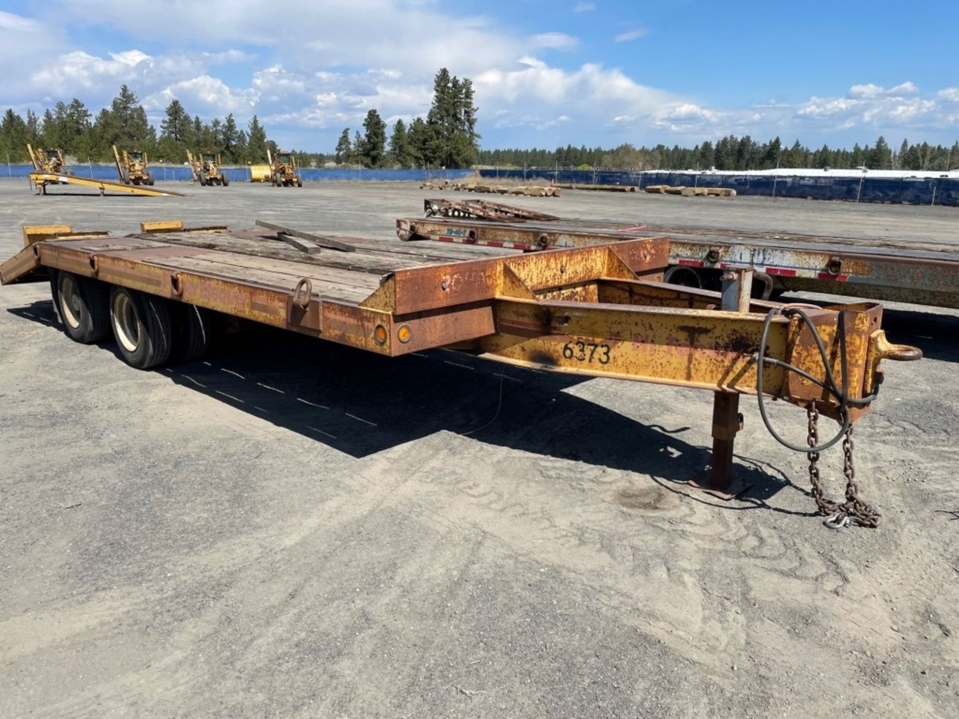 1989 Eager Beaver T/A Equipment Trailer