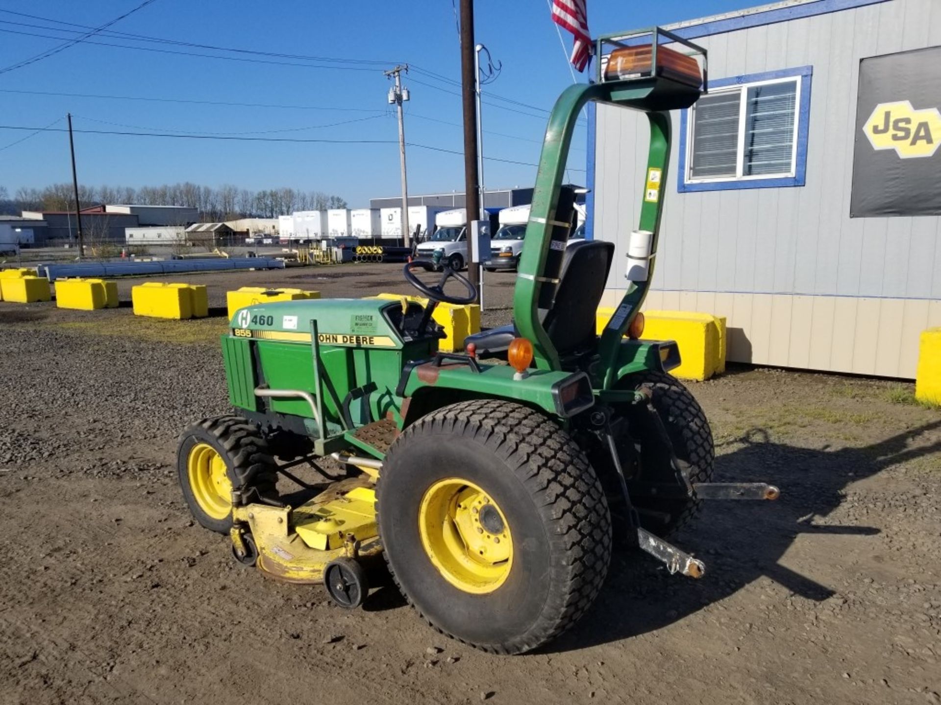 1995 John Deere 855 Utility Tractor / Mower - Image 4 of 18