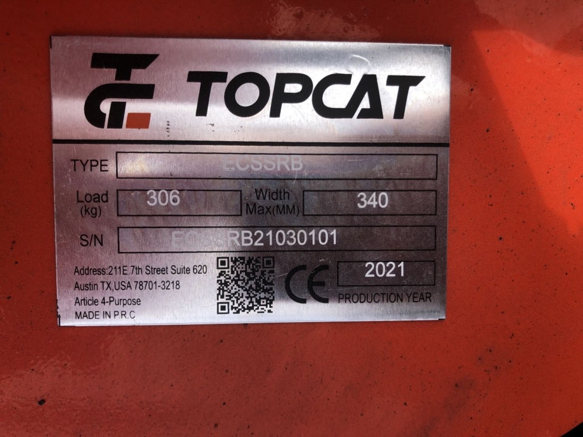 2021 Topcat ECSSRB Hydraulic Tree Shear - Image 7 of 7