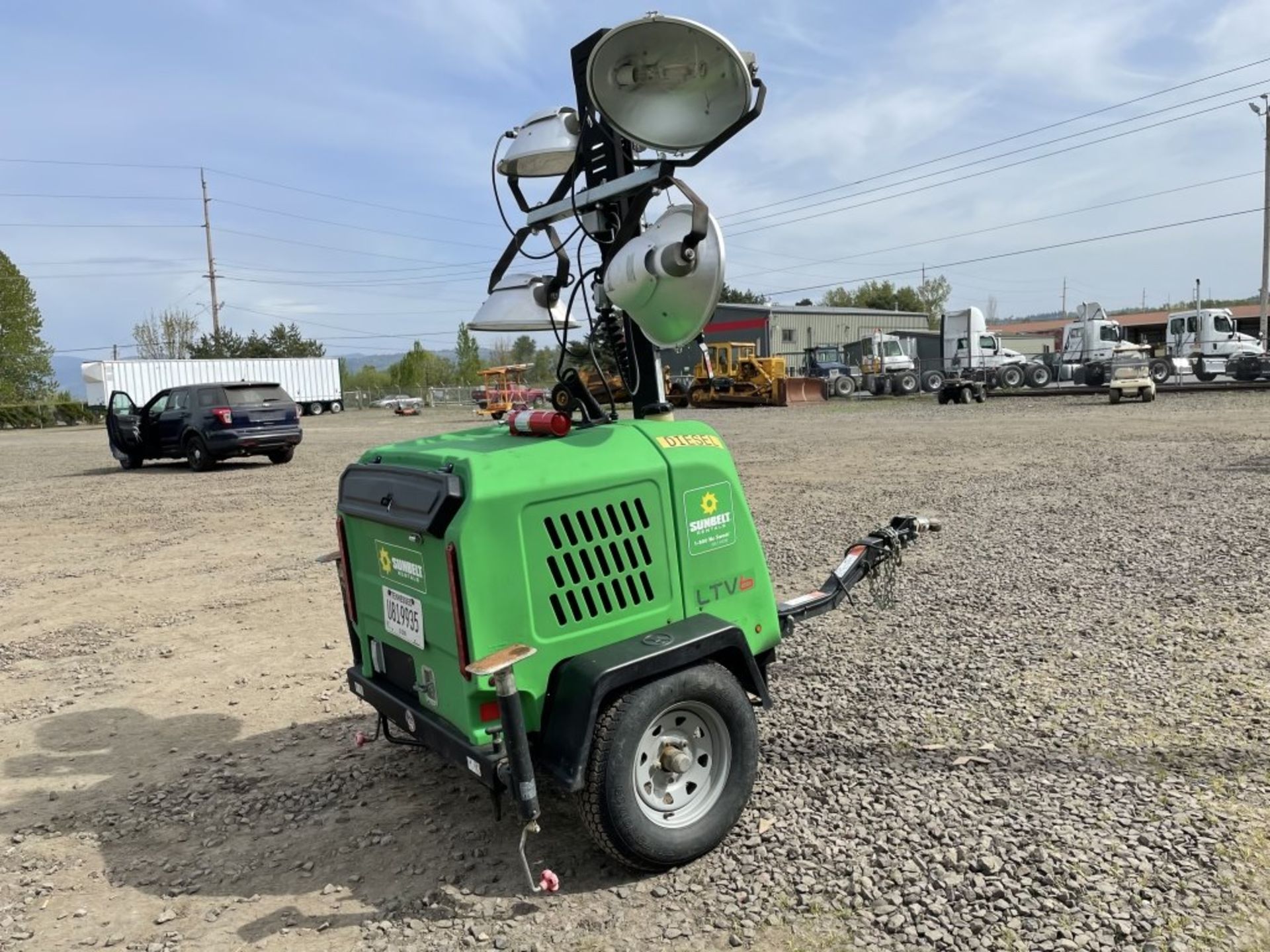 2017 Wacker LTV6L Towable Light Tower - Image 3 of 15