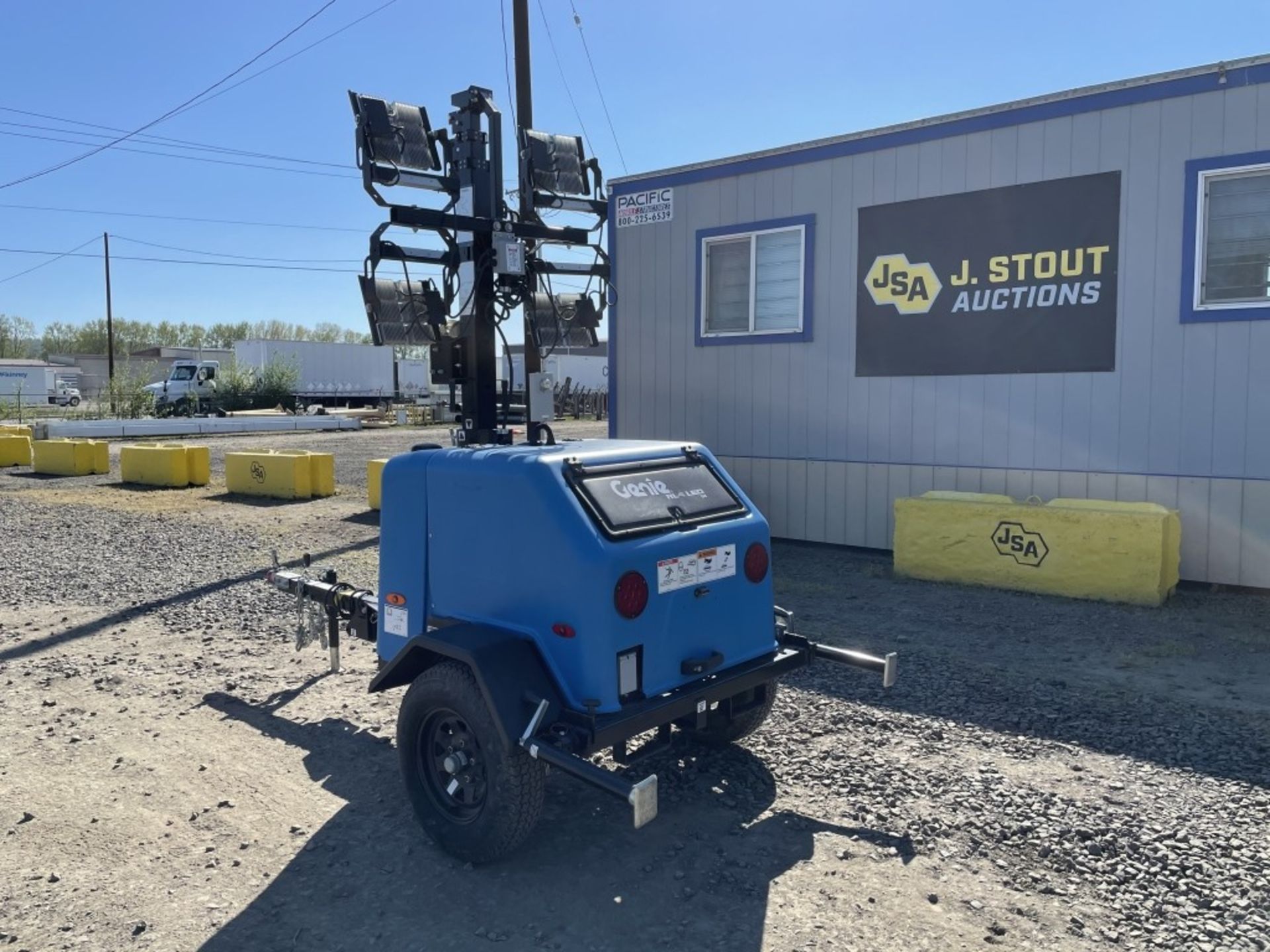 2019 Genie RL4LED Towable Light Tower - Image 4 of 15