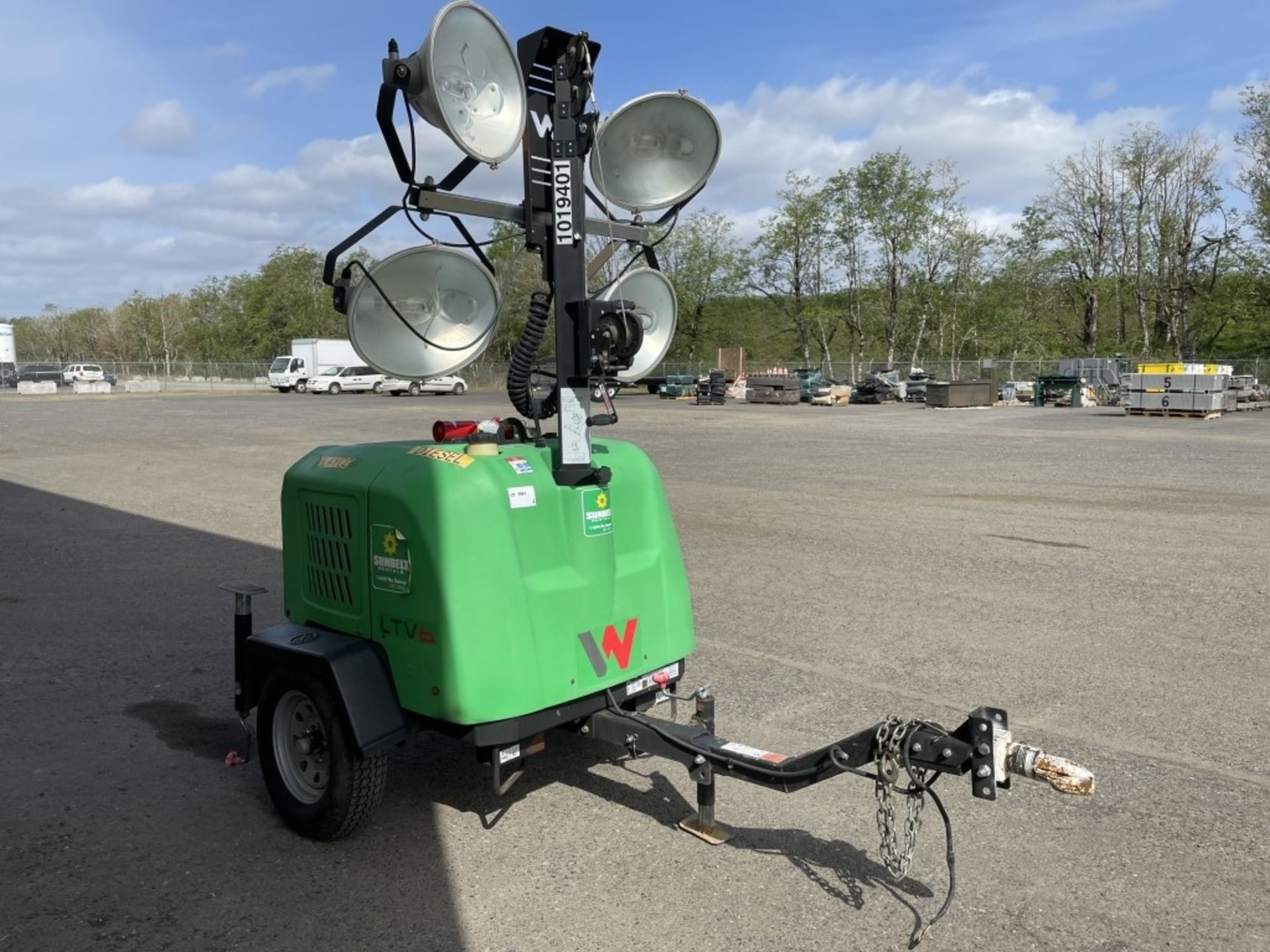 2017 Wacker LTV6L Towable Light Tower - Image 2 of 15