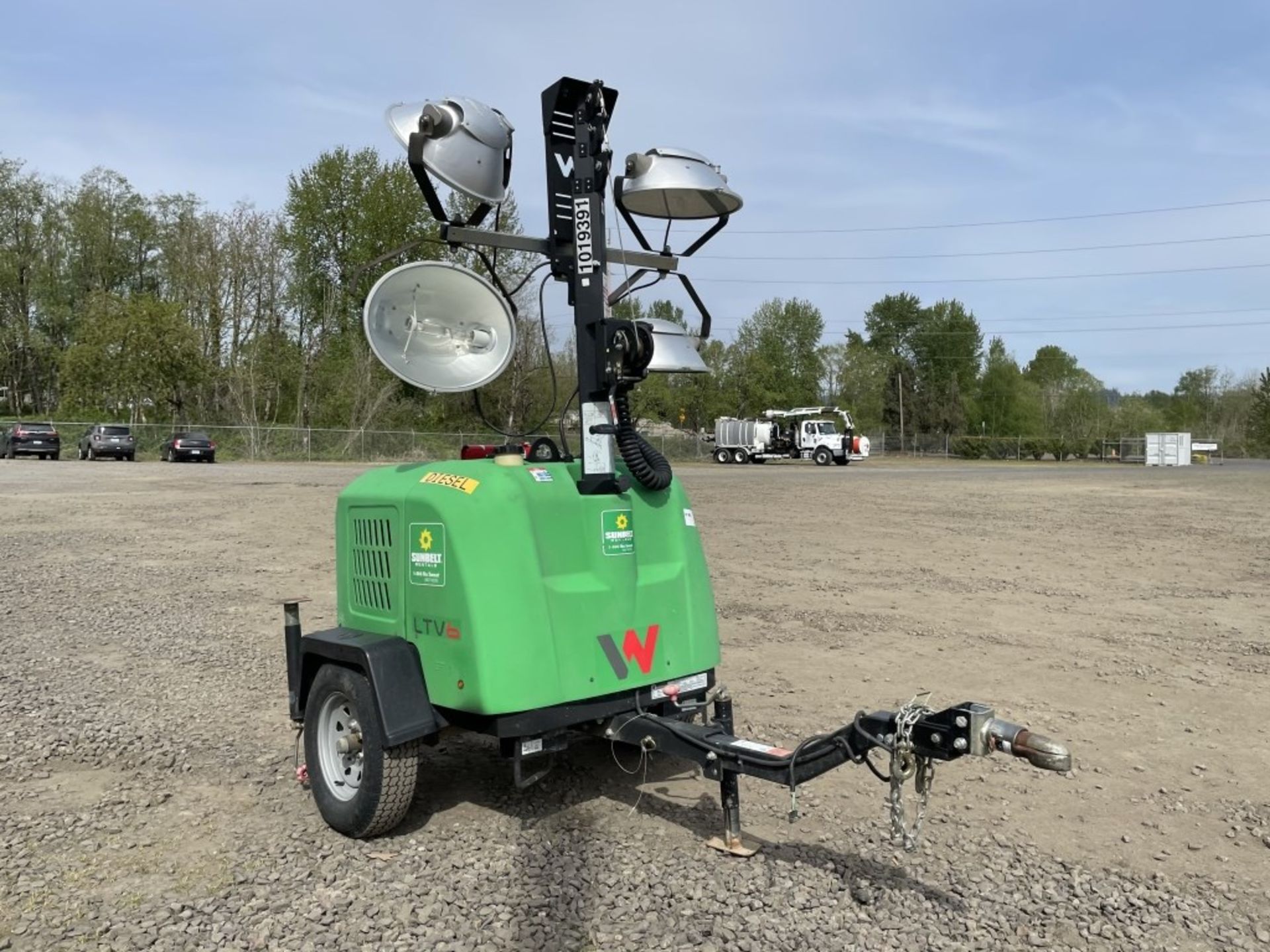 2017 Wacker LTV6L Towable Light Tower - Image 2 of 15