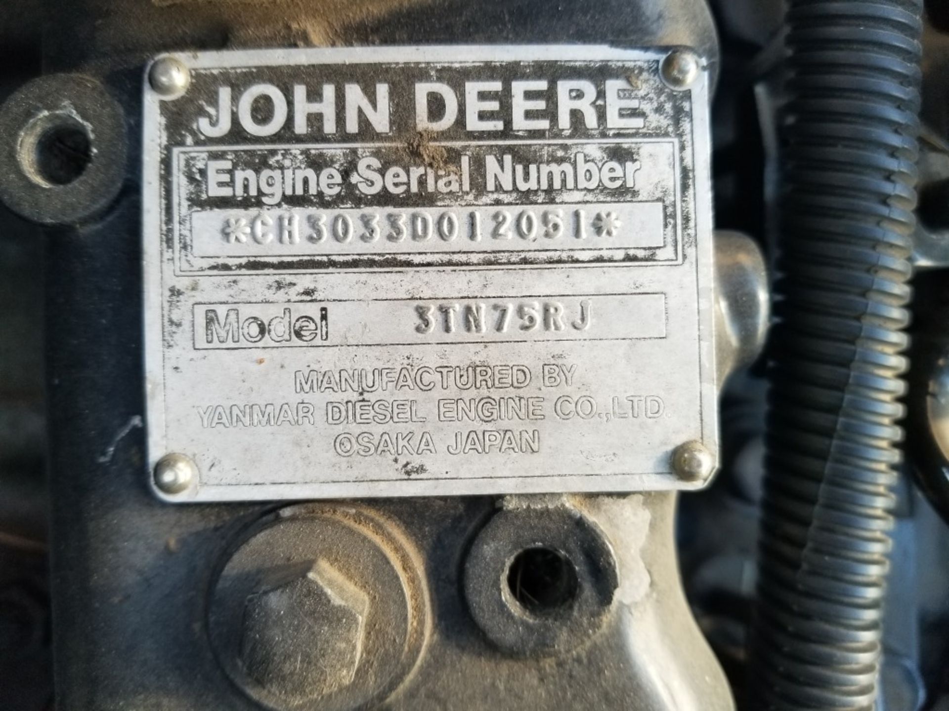 1995 John Deere 855 Utility Tractor / Mower - Image 9 of 18