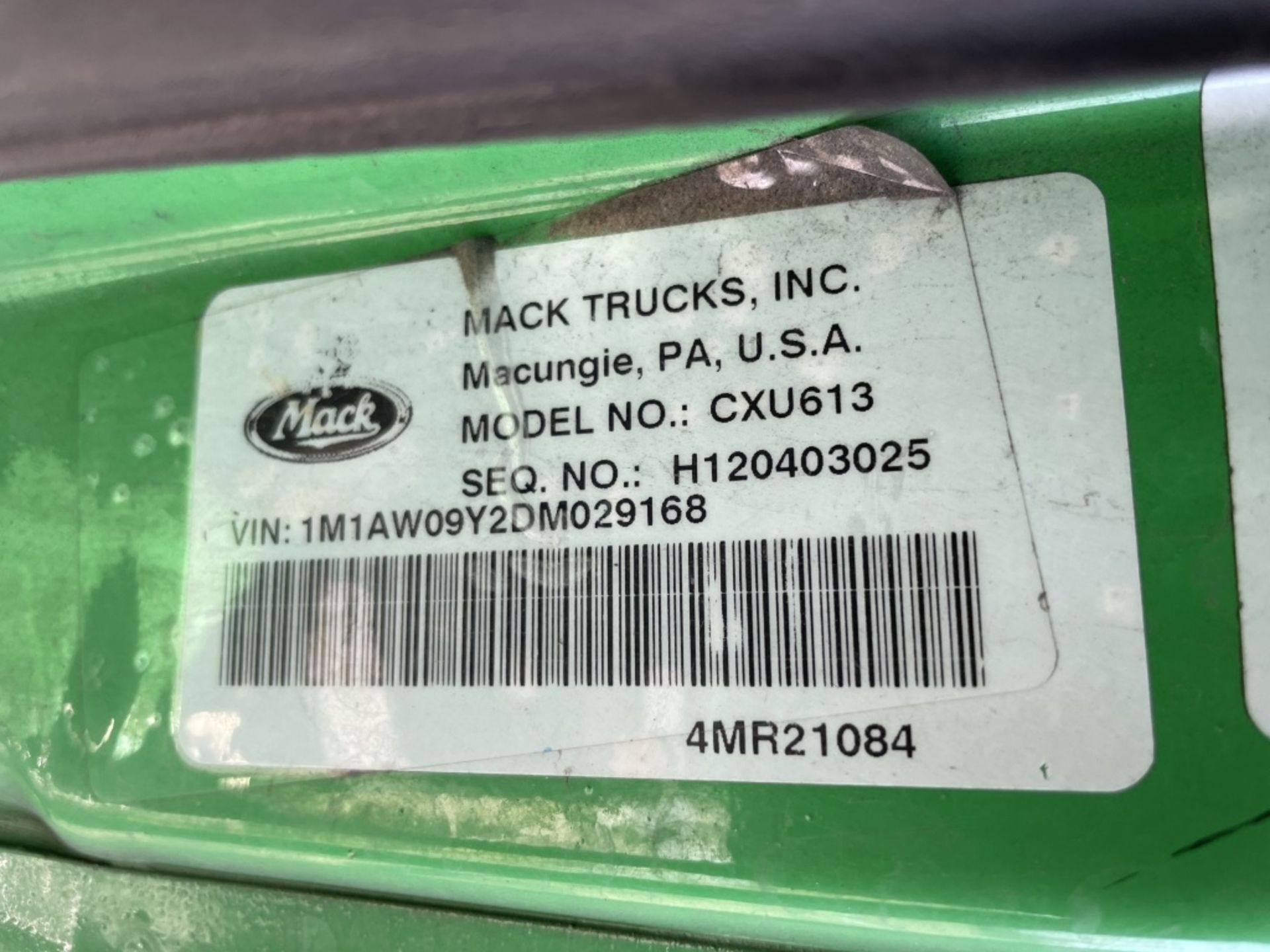 2013 Mack CXU613 T/A Truck Tractor - Image 24 of 25