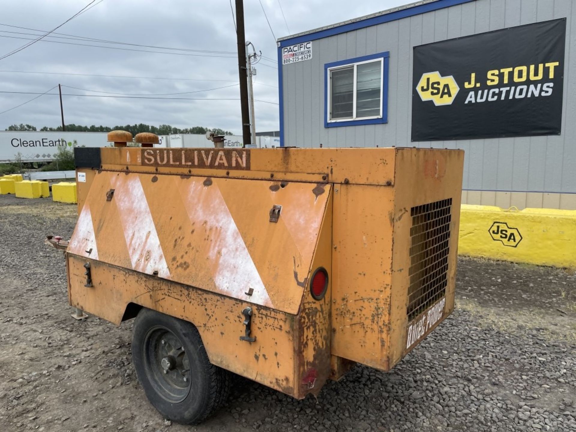 1986 Sullivan G175Q Towable Air Compressor - Image 4 of 13