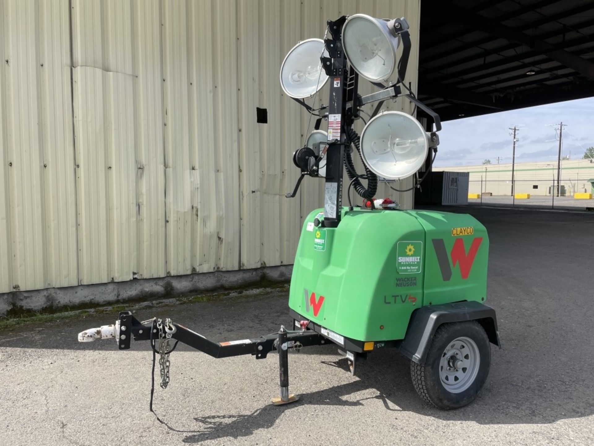 2017 Wacker LTV6L Towable Light Tower