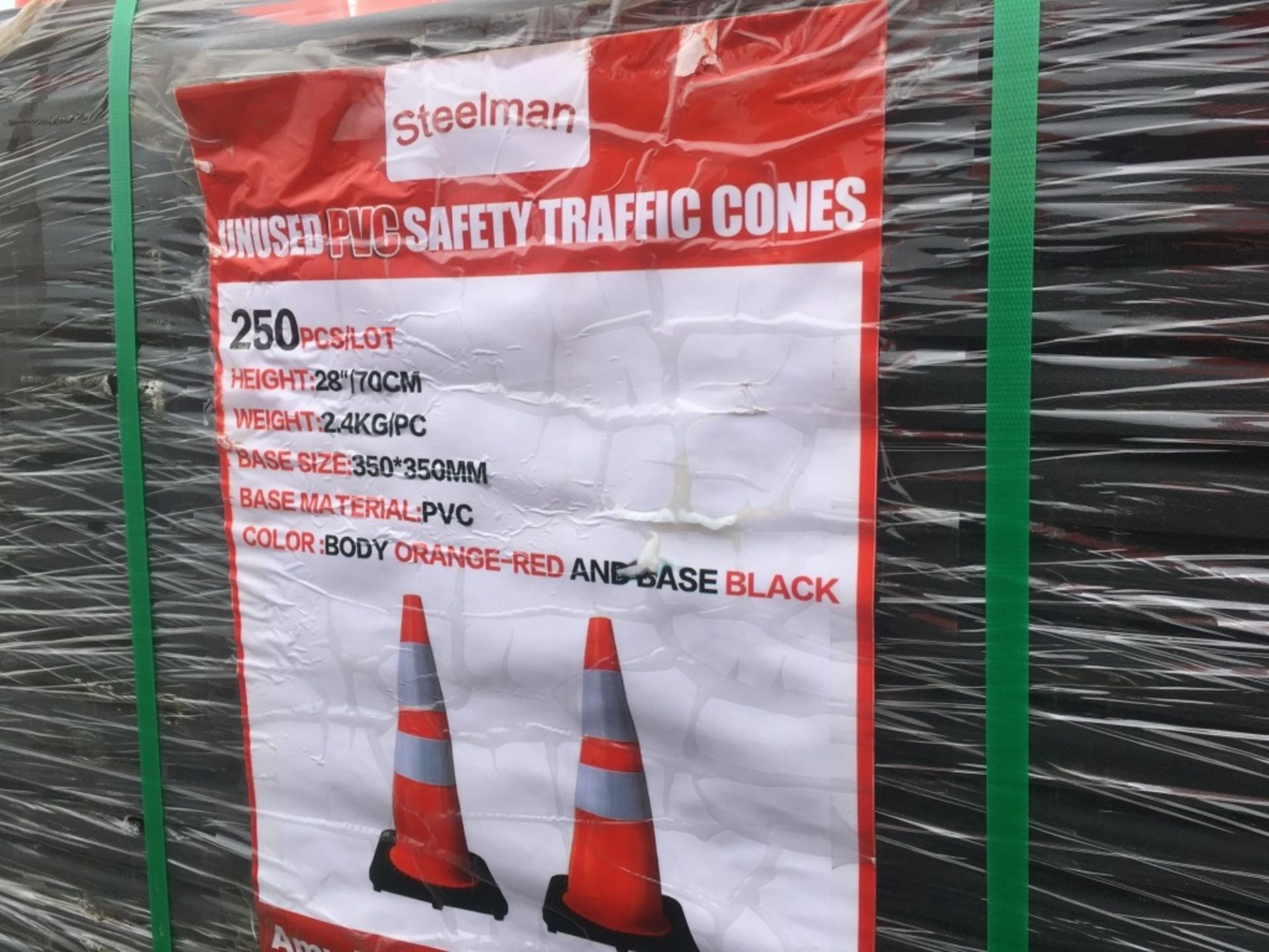 2021 Safety Highway Cones, Qty. 250 - Image 4 of 6
