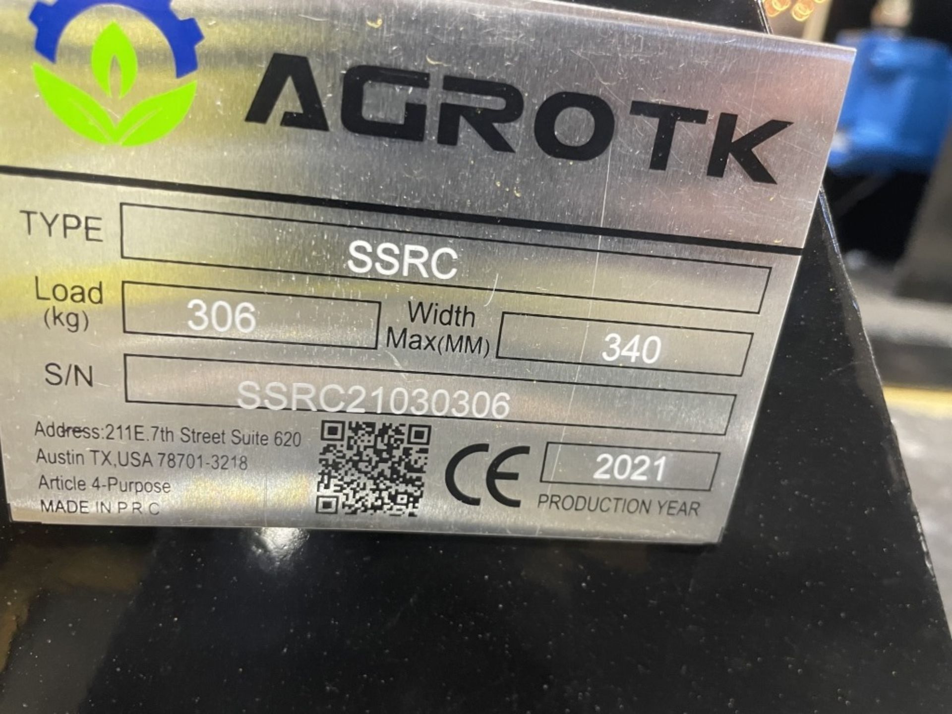 2021 AGROTK SSRC Brush Cutter - Image 8 of 8