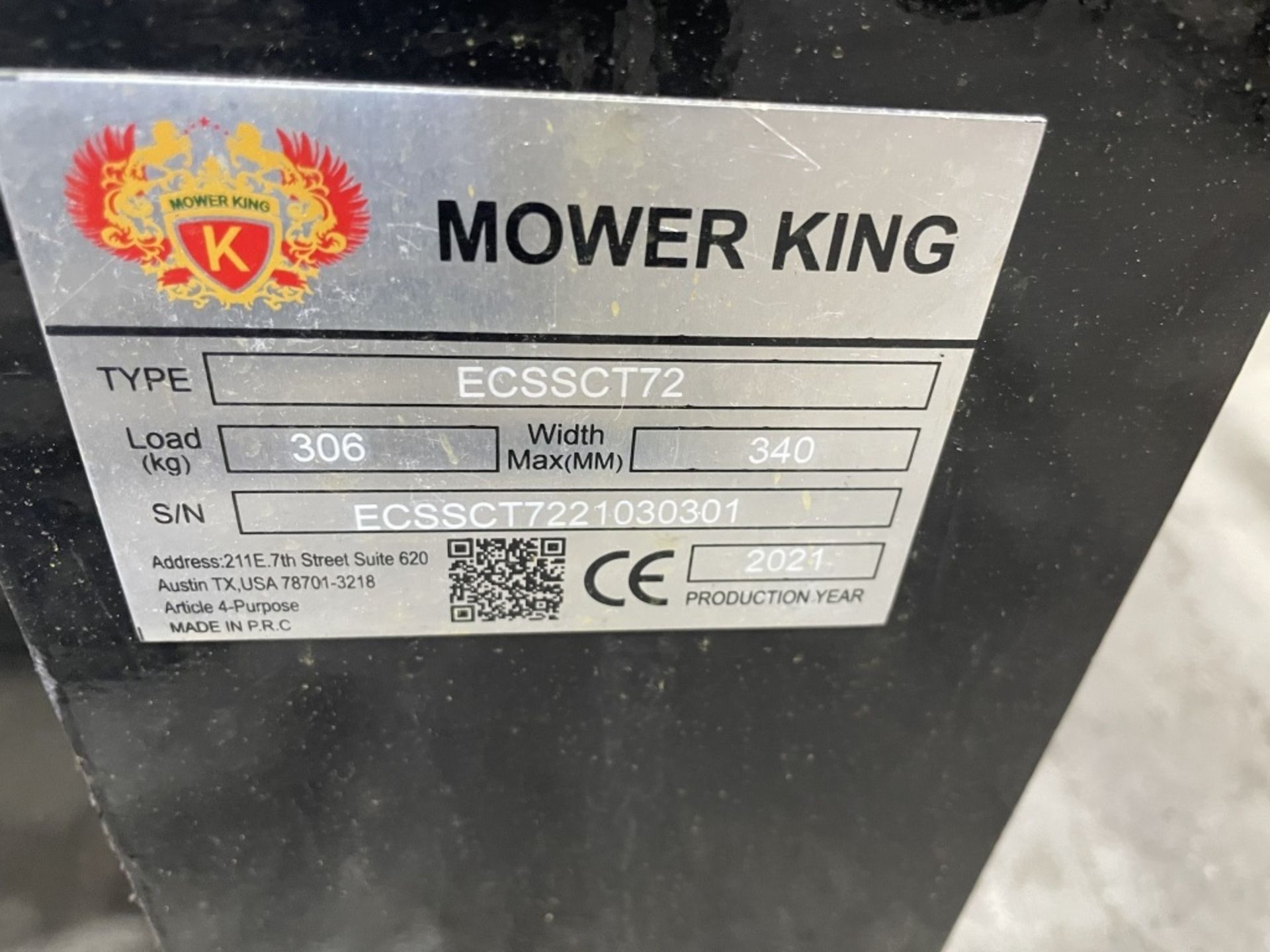 2021 Mower King ECSSCT72 Trencher - Image 9 of 9