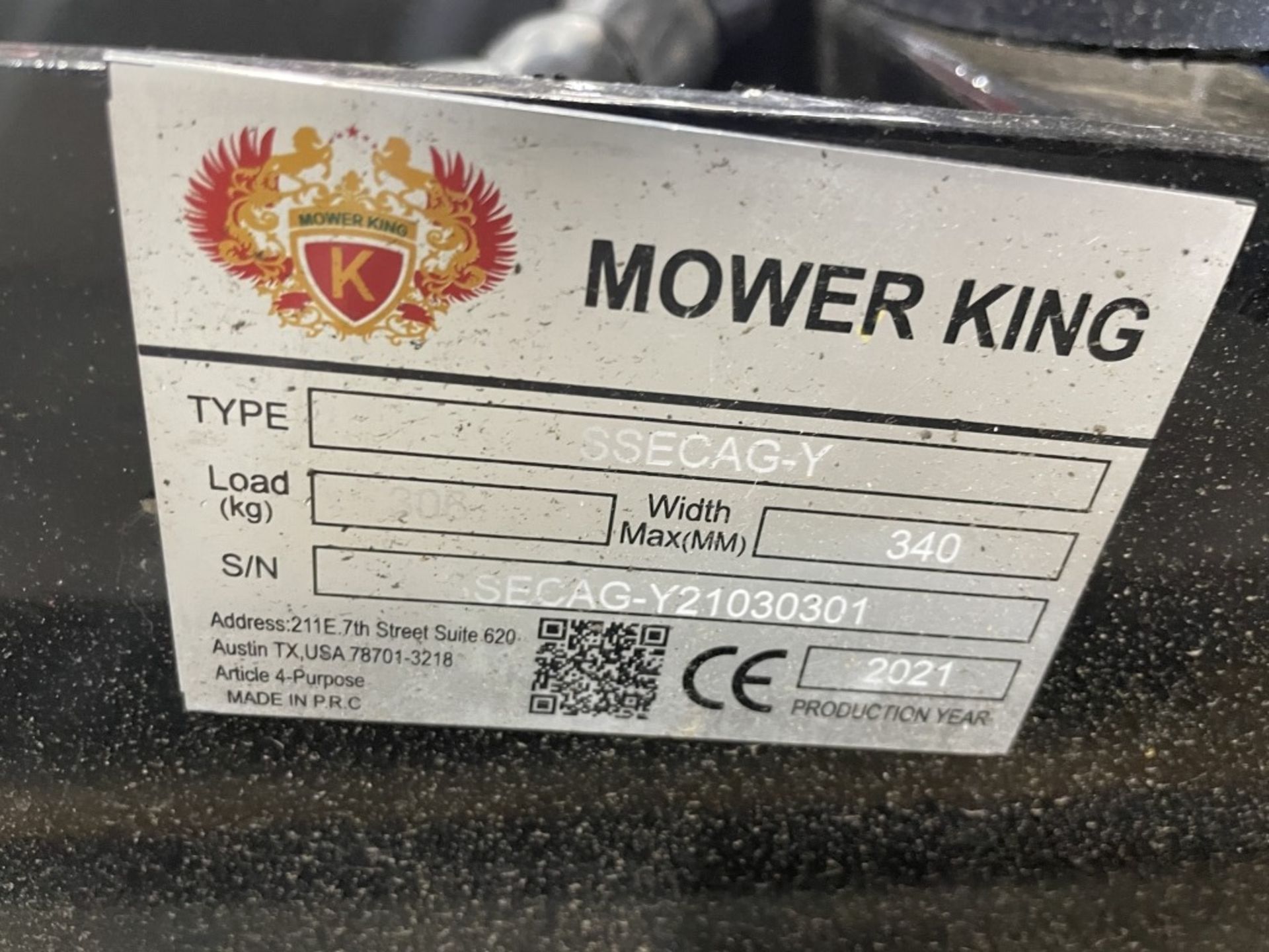 2021 Mower King SSECAG-Y Auger - Image 4 of 4