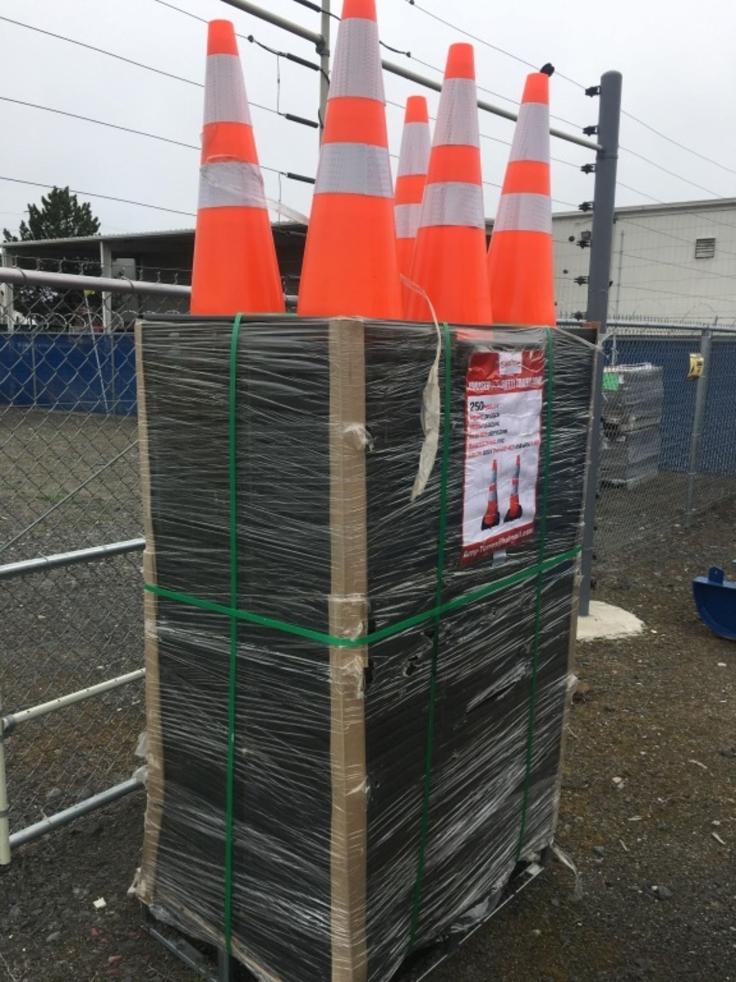 2021 Safety Highway Cones, Qty. 250 - Image 6 of 6