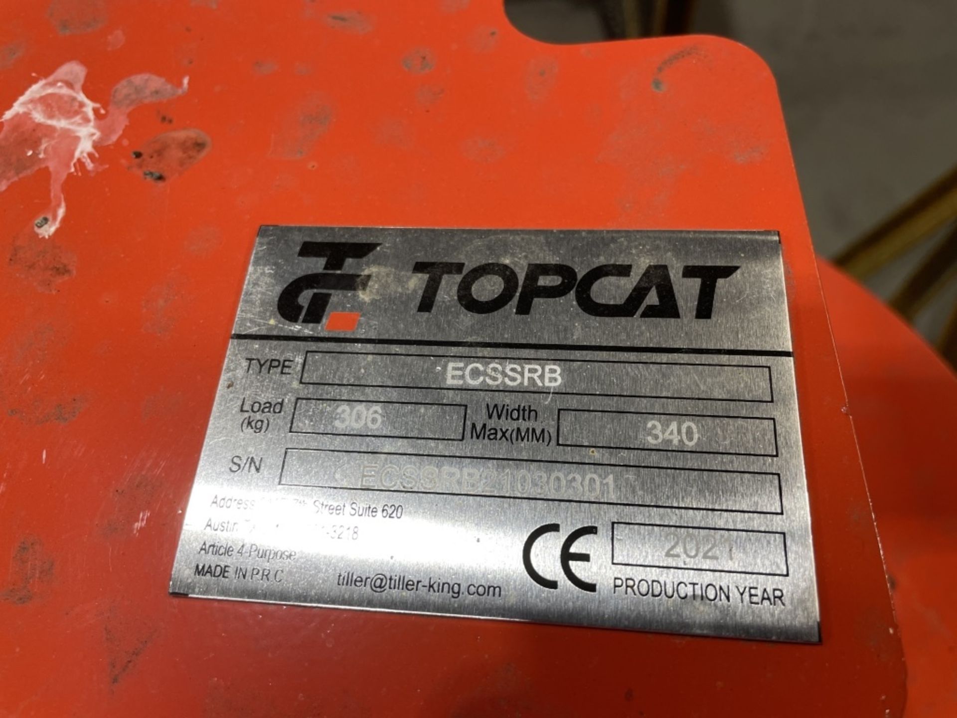 2021 Topcat ECSSRB Shear - Image 8 of 8