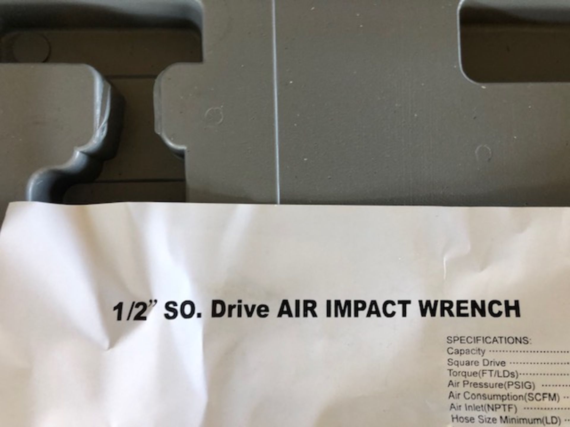 2021 1/2" Air Impact Wrench Kit - Image 2 of 2