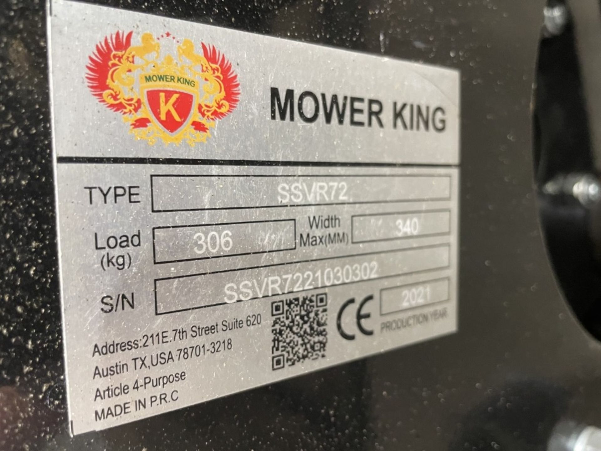 2021 Mower King SSVR72 Vibratory Roller - Image 9 of 9