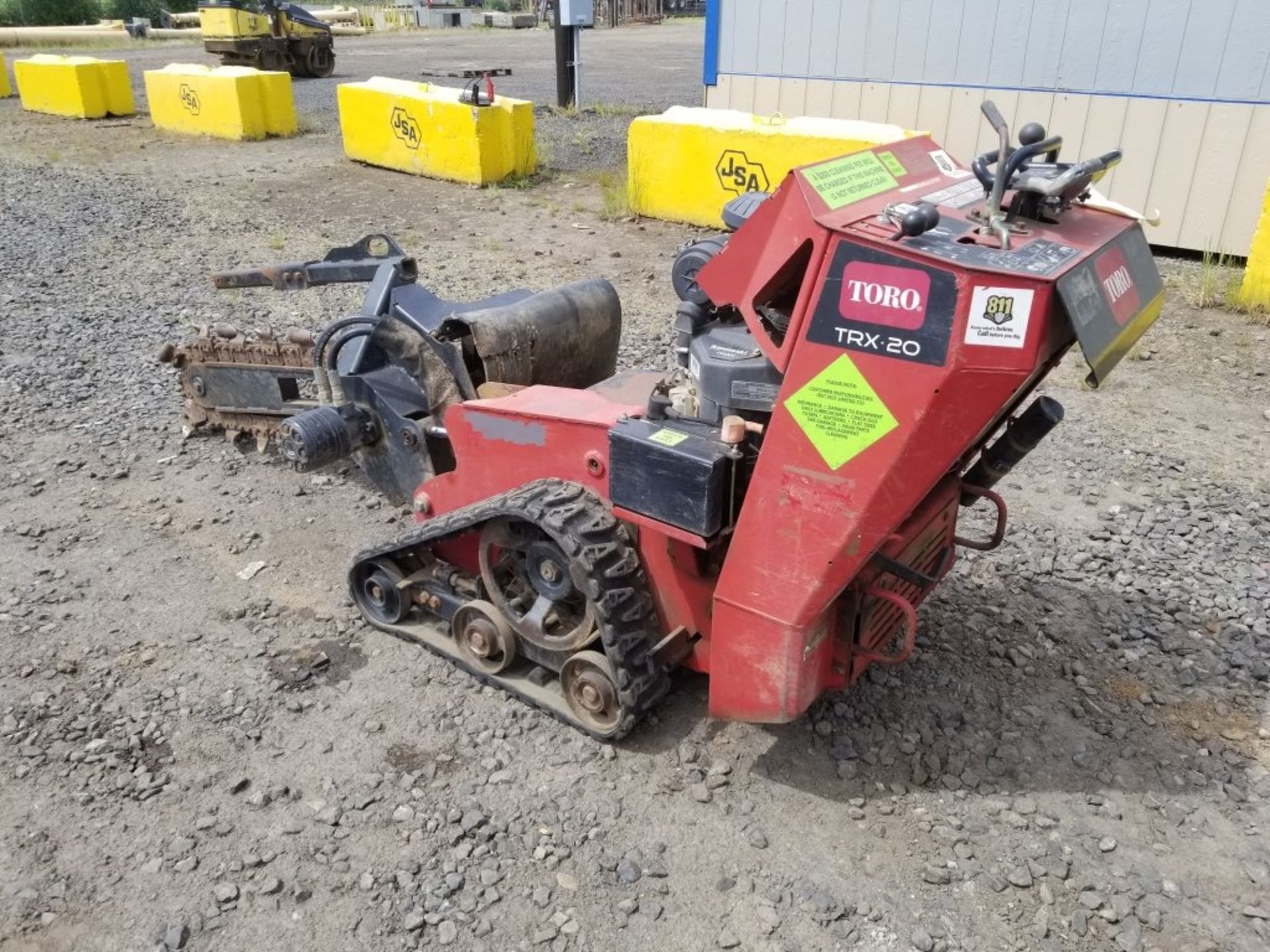 Toro TRX20 Walk Behind Trencher - Image 4 of 15