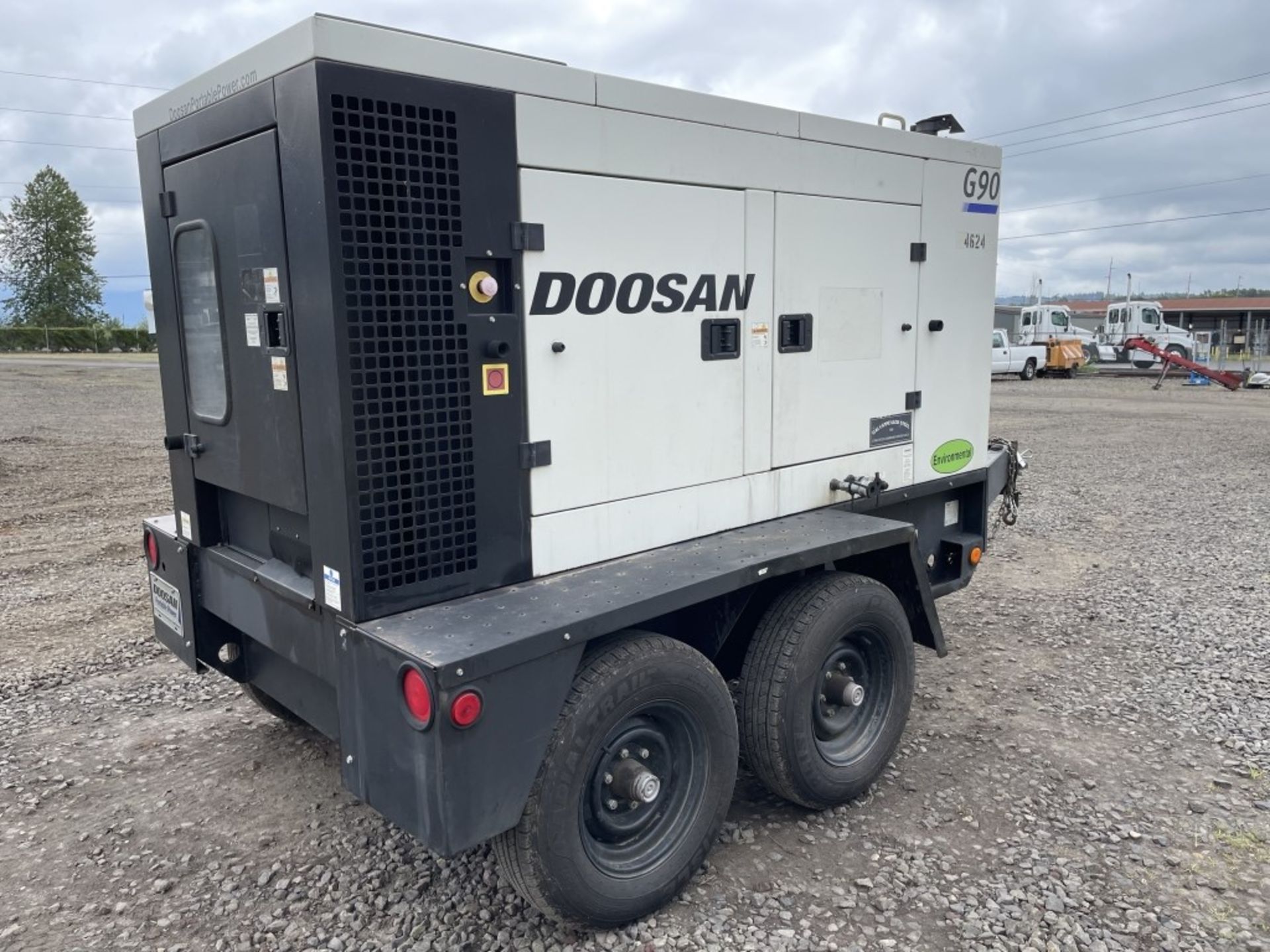 2012 Doosan G90 Towable Generator - Image 3 of 17