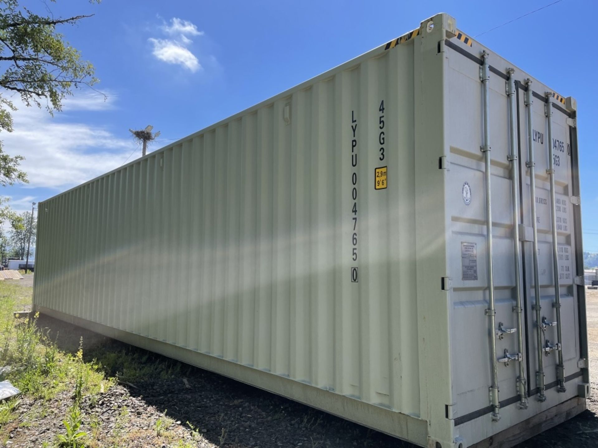 2020 40' High Cube Shipping Container - Image 3 of 6