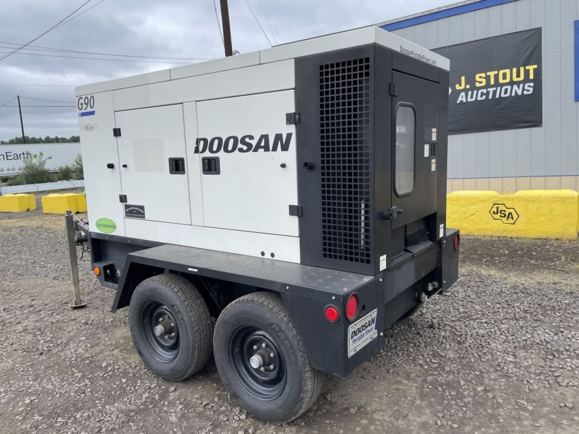 2012 Doosan G90 Towable Generator - Image 4 of 17