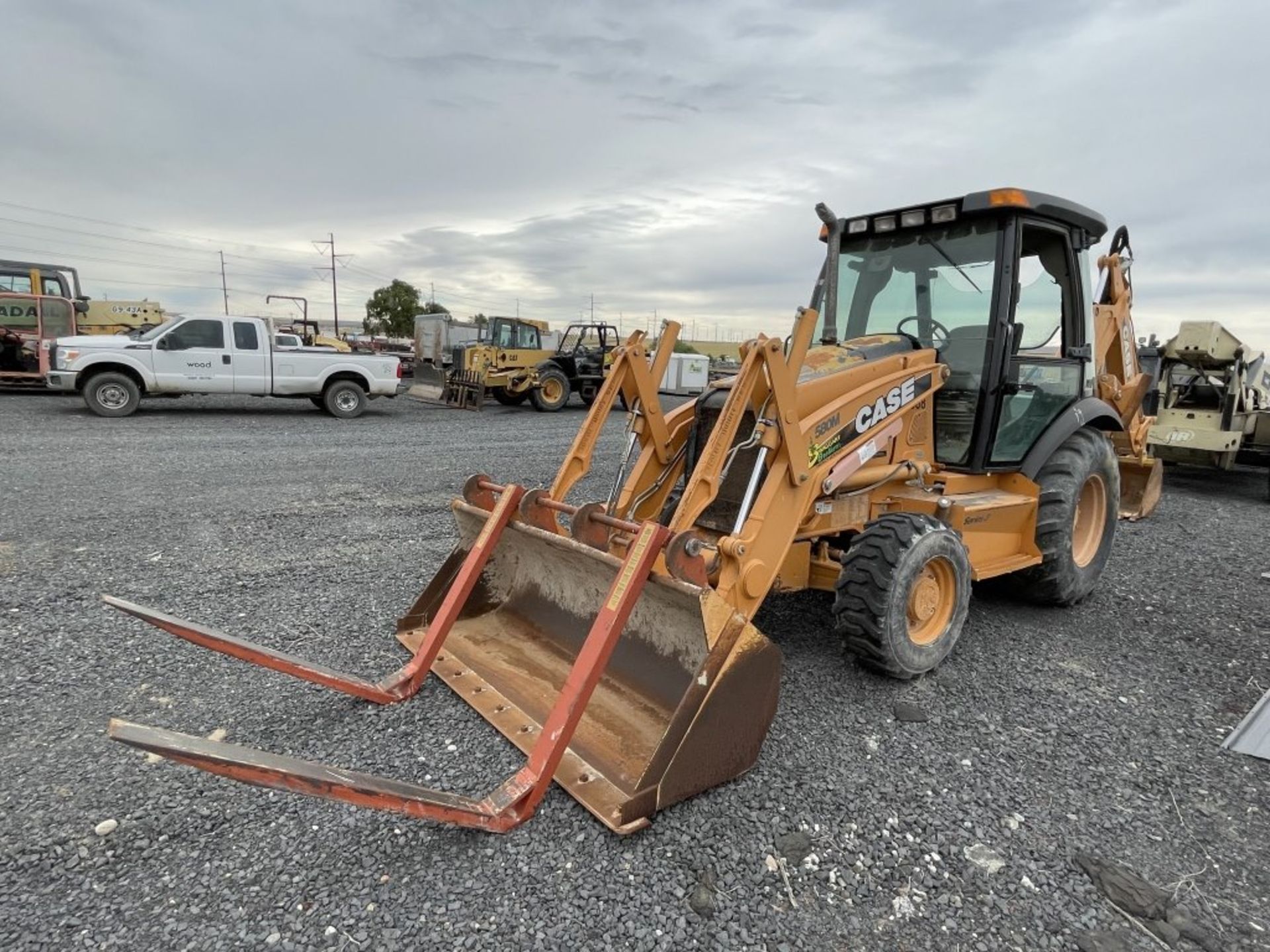 Case 580M Series 3 Loader Backhoe