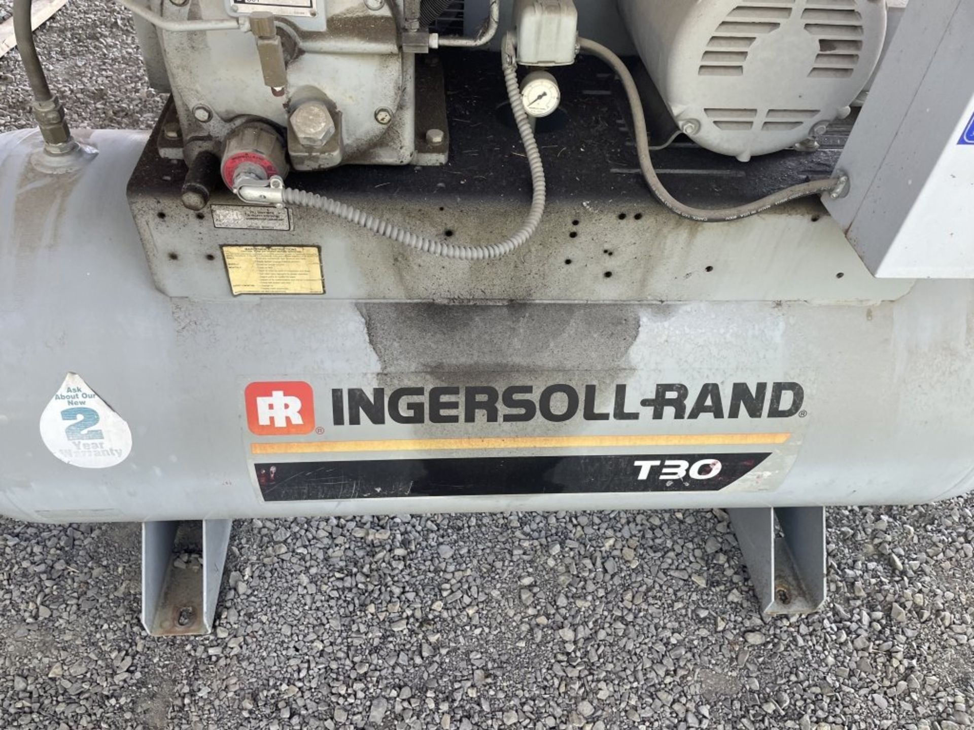 Ingersoll-Rand T30 Air Compressor - Image 7 of 8