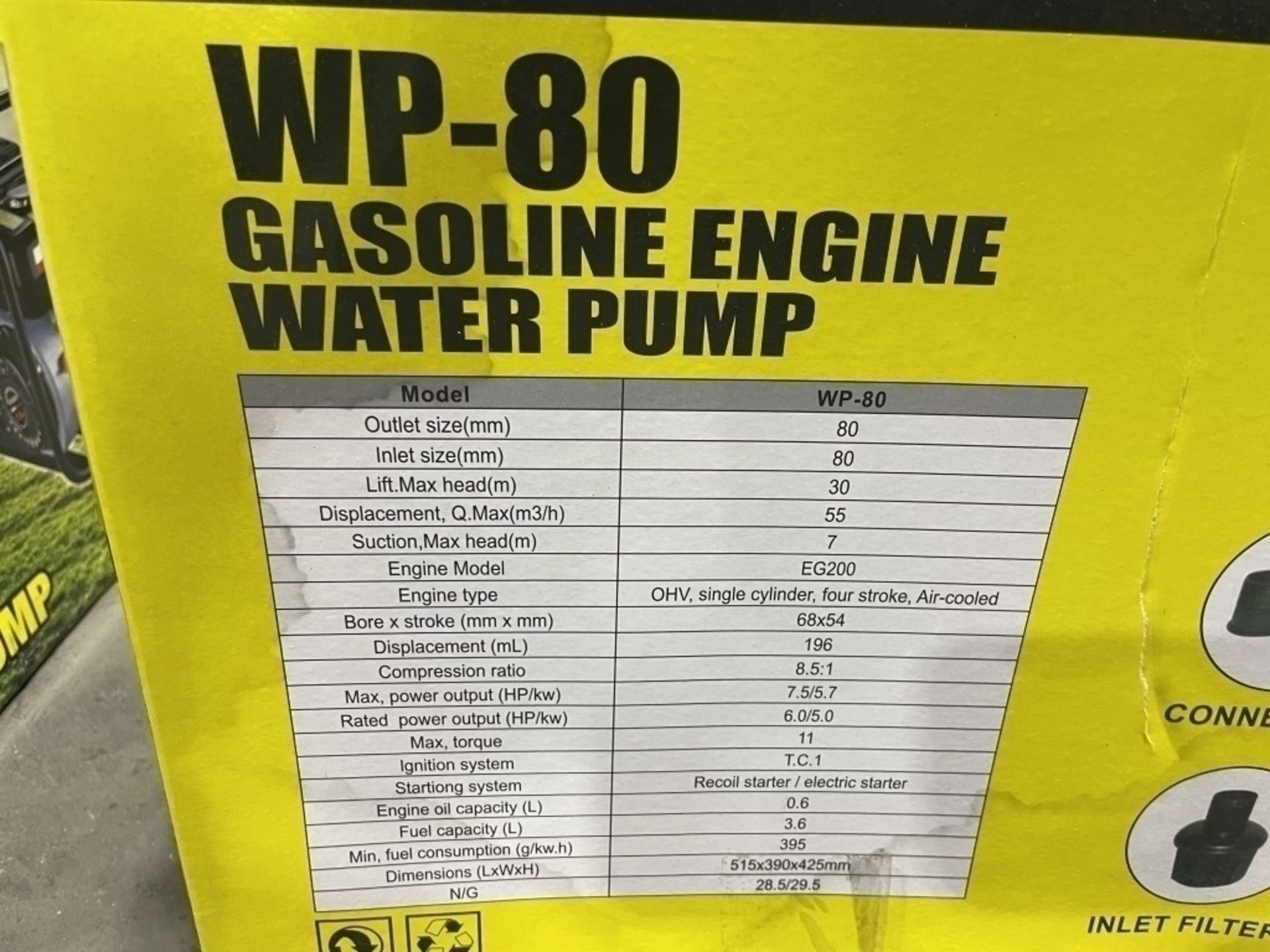 2021 AGT WP-80 Water Pump - Image 3 of 3