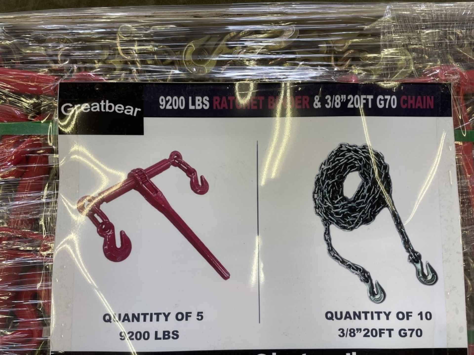 2021 Greatbear Ratchet Binders & Chains - Image 2 of 2