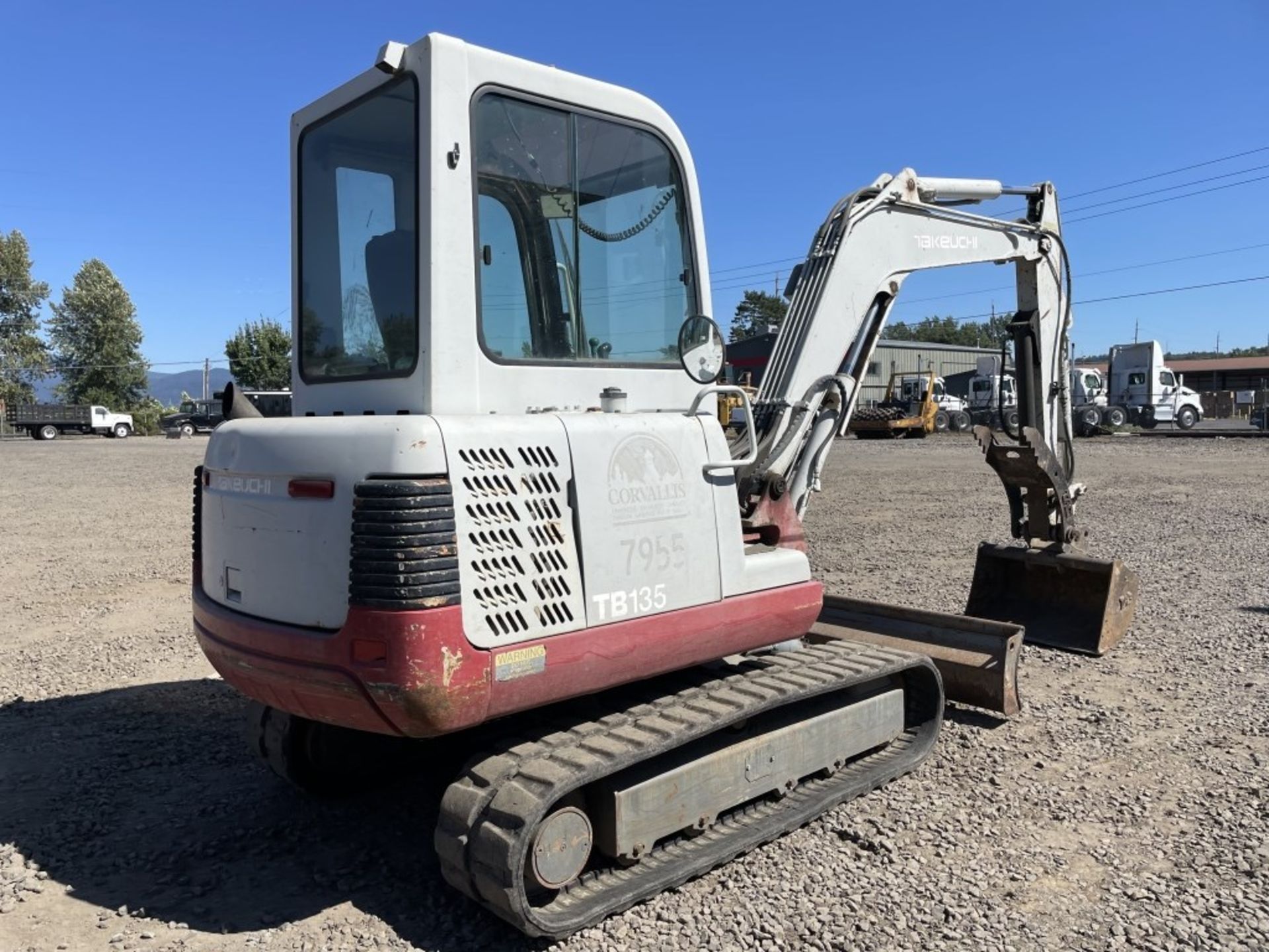 2005 Takeuchi TB135 Mini Hydraulic Excavator - Image 3 of 32