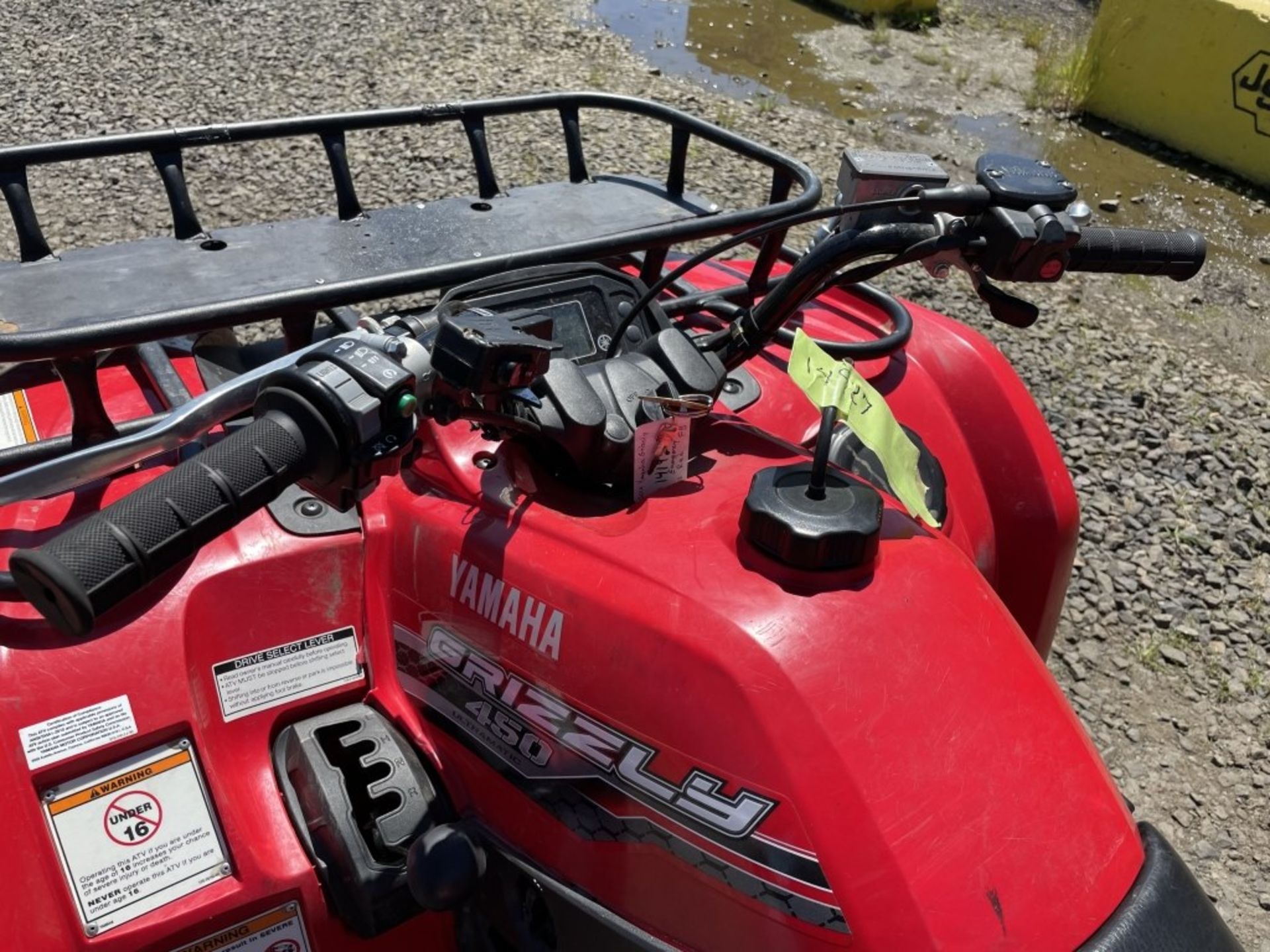 2014 Yamaha Grizzly 450 ATV - Image 8 of 14