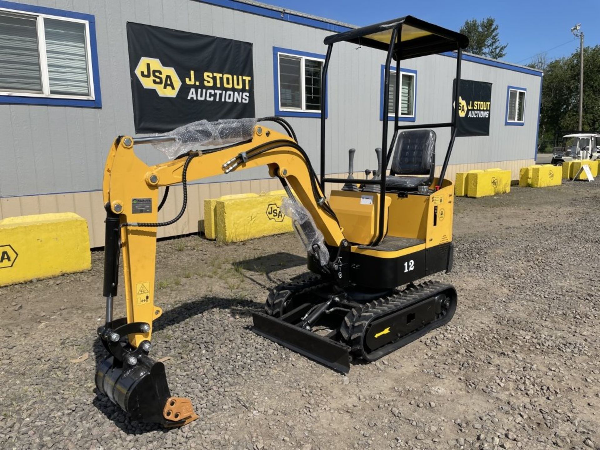 2021 Agrotk YM10 Mini Hydraulic Excavator