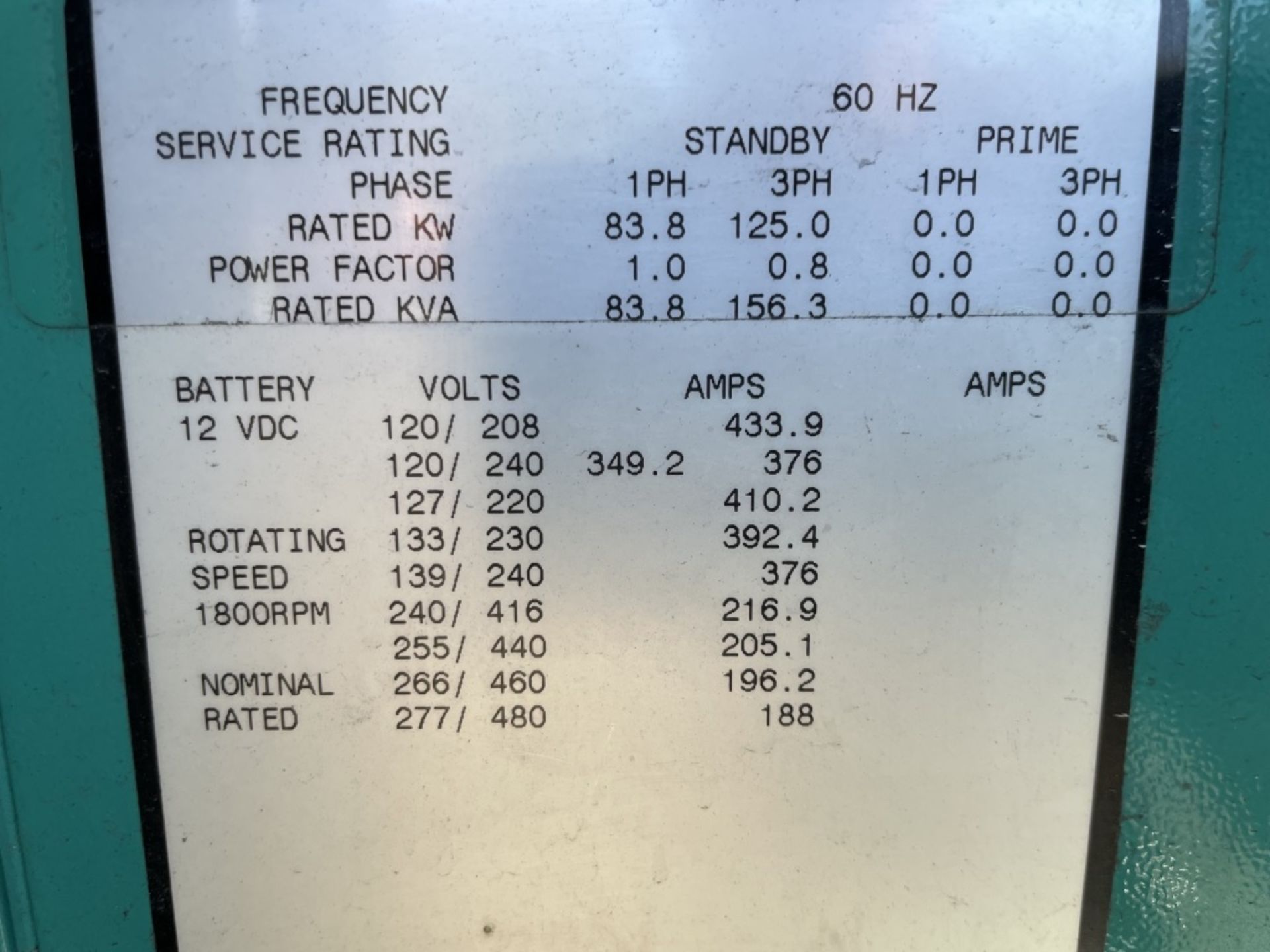 1999 Onan DGEA-3382894 Towable Generator - Image 17 of 21