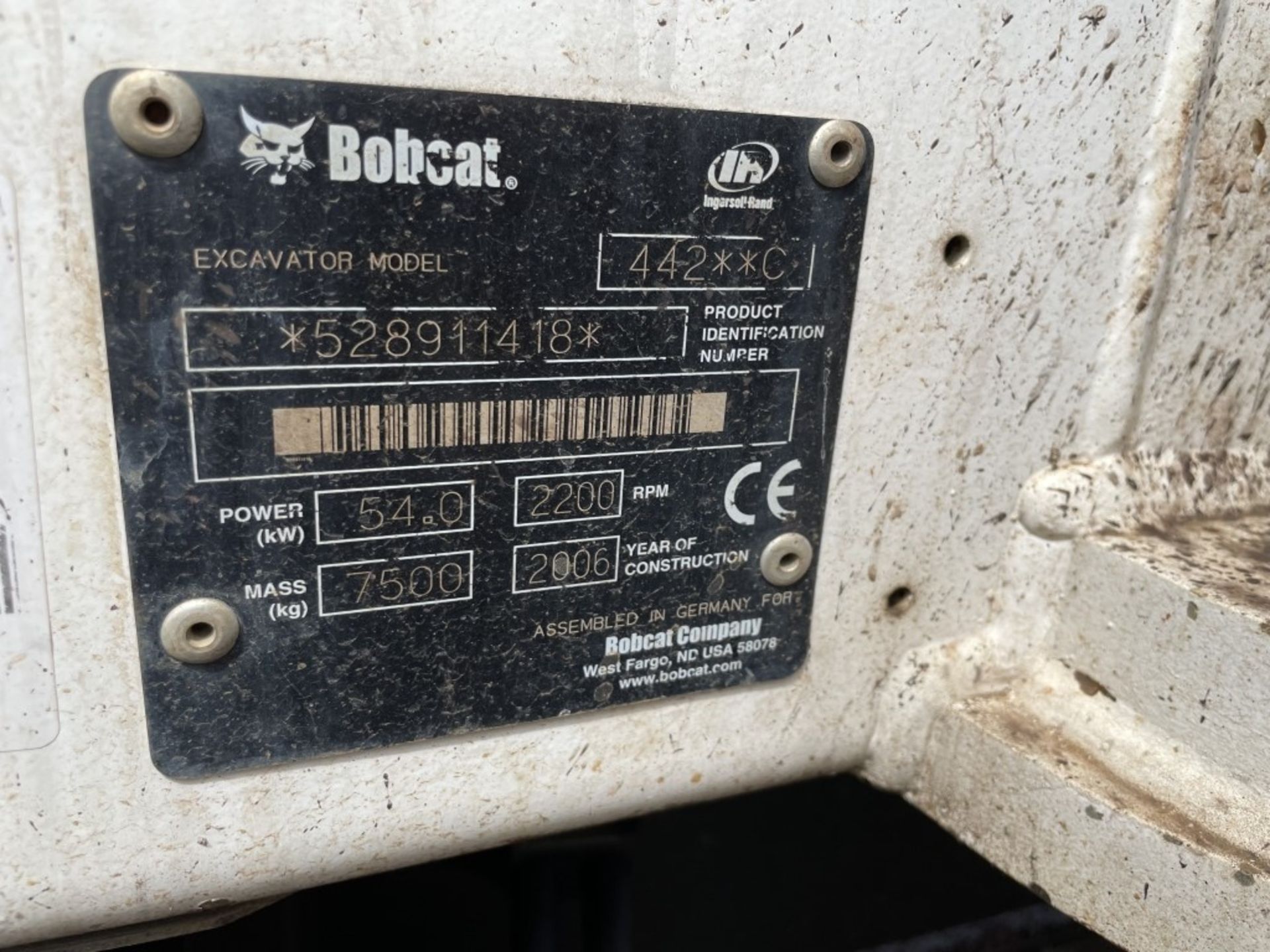 2006 Bobcat 442C Mini Hydraulic Excavator - Image 24 of 28
