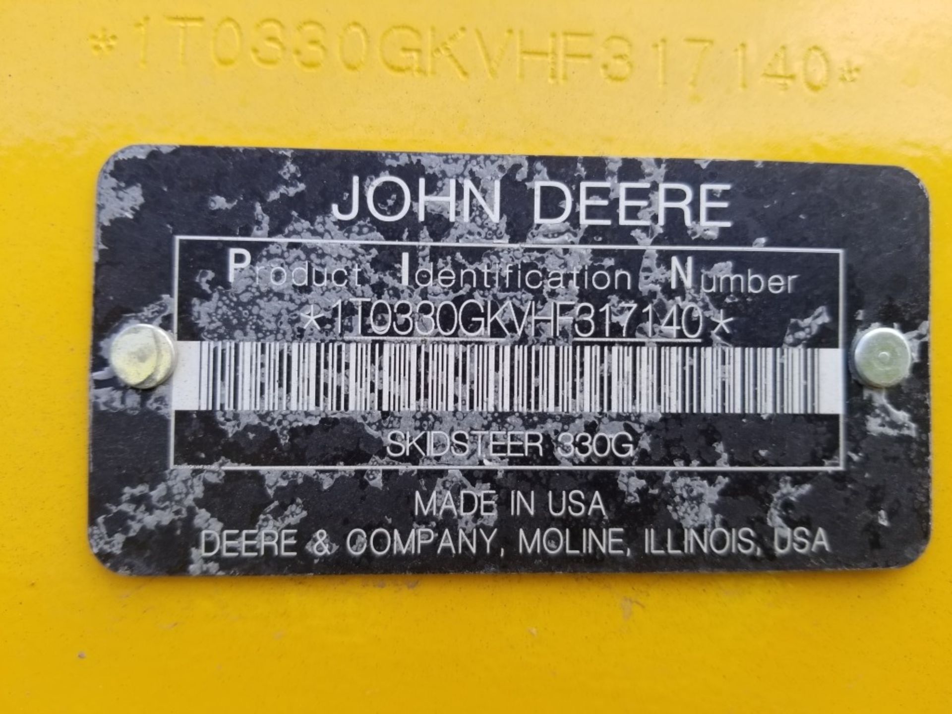 2018 John Deere 330G Skid steer Loader - Image 13 of 33