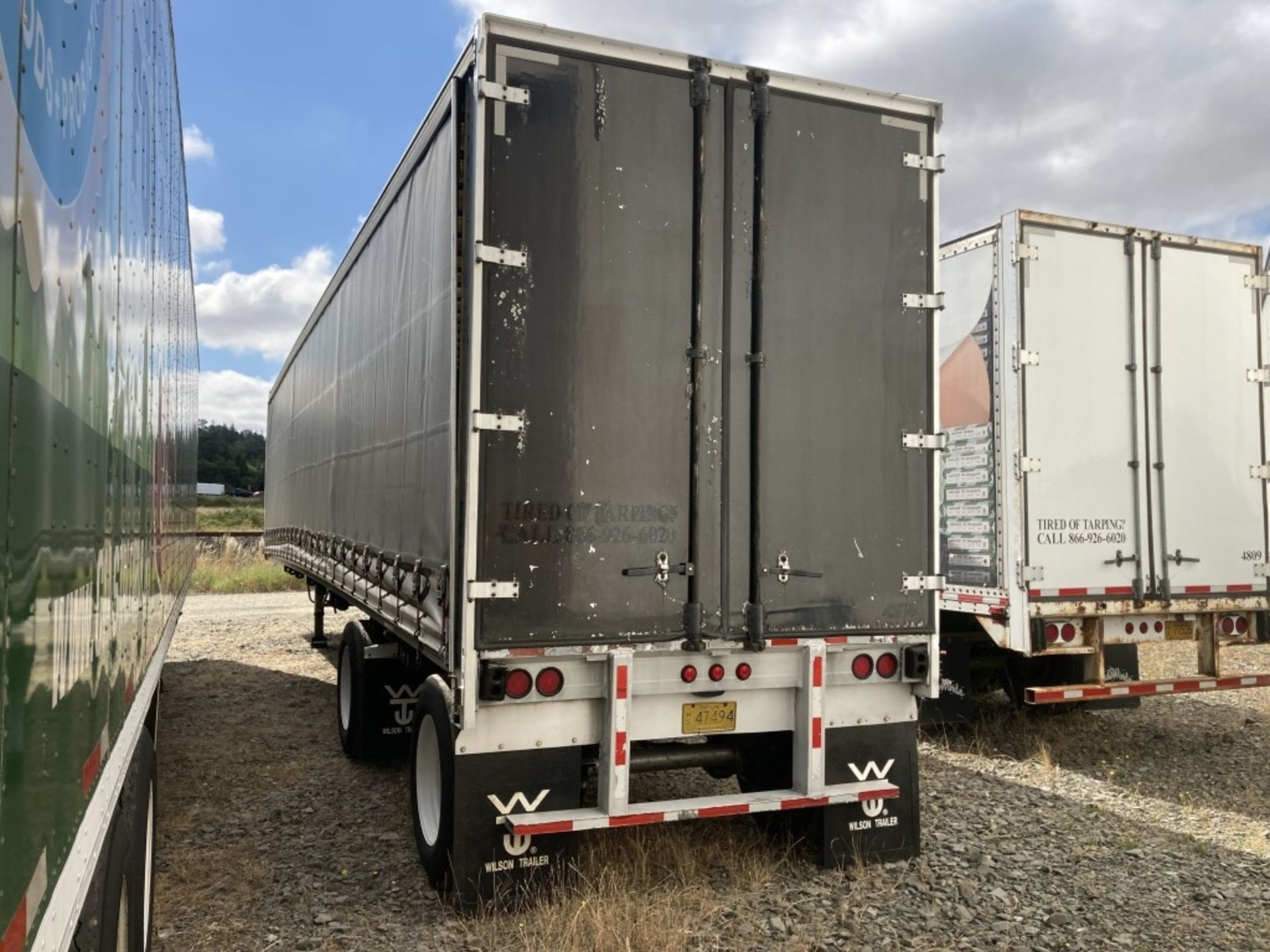 2000 Ravens T/A 48' Curtain Side Trailer - Image 3 of 15