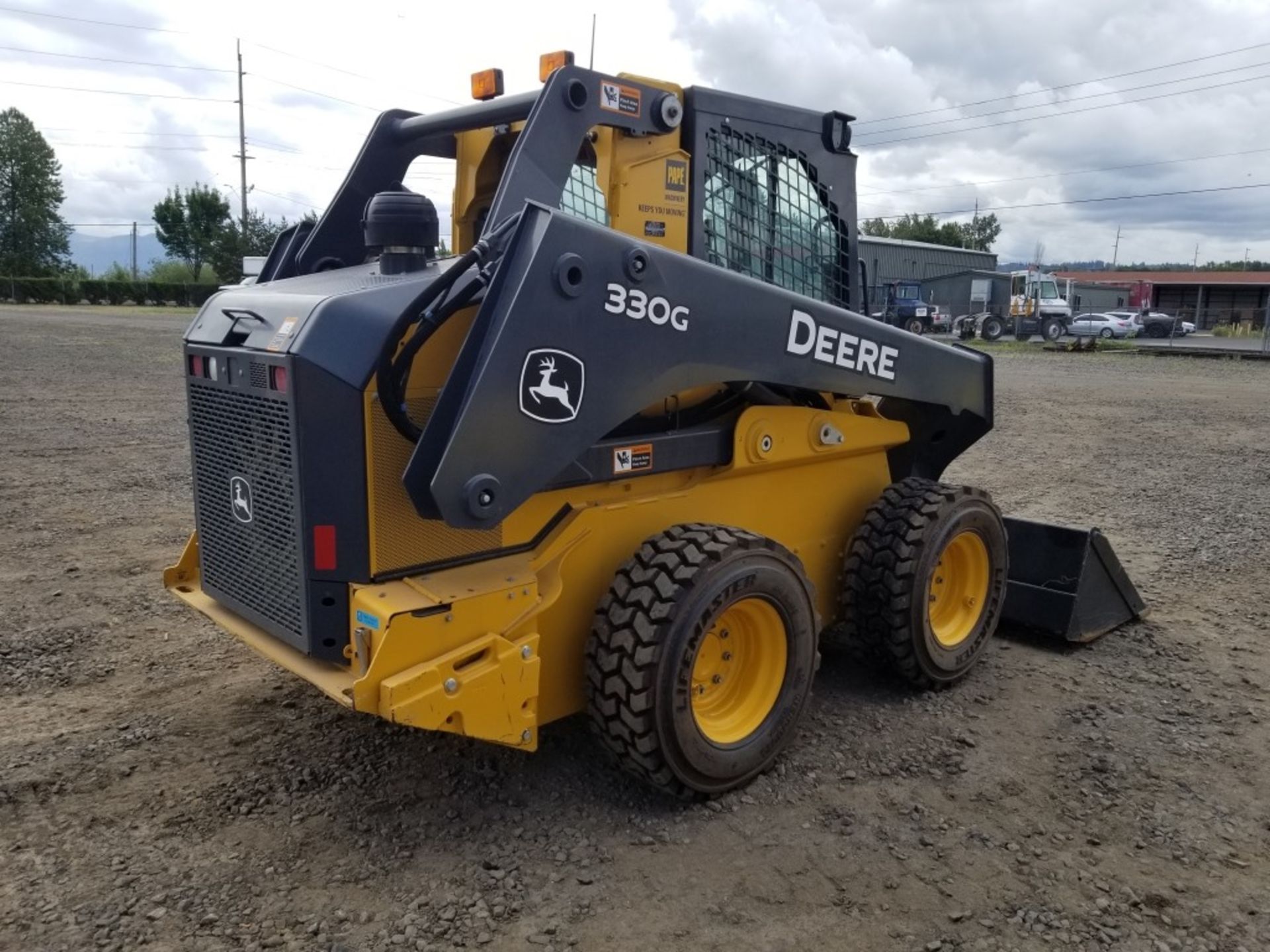 2018 John Deere 330G Skid steer Loader - Image 3 of 33