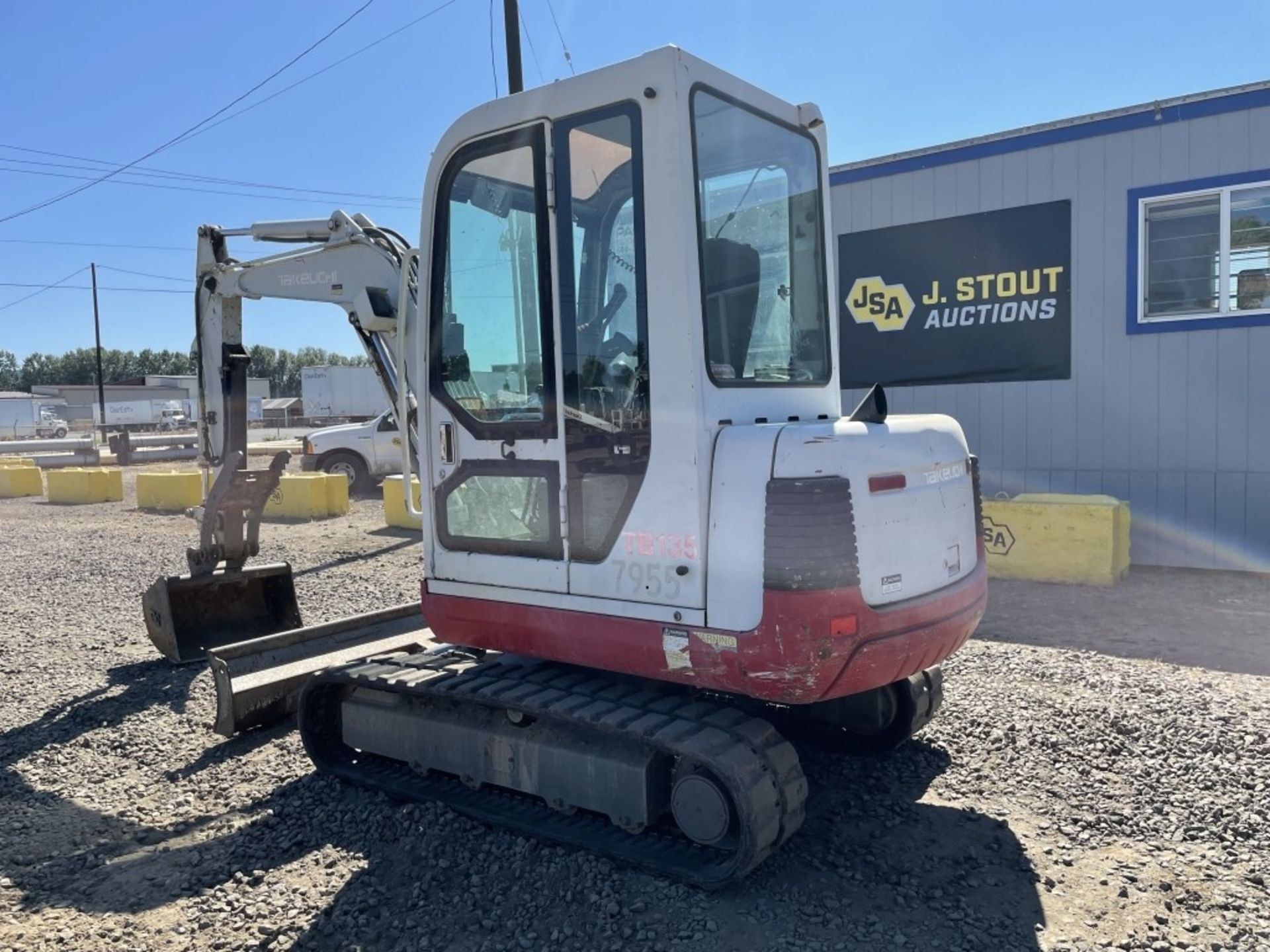 2005 Takeuchi TB135 Mini Hydraulic Excavator - Image 4 of 32