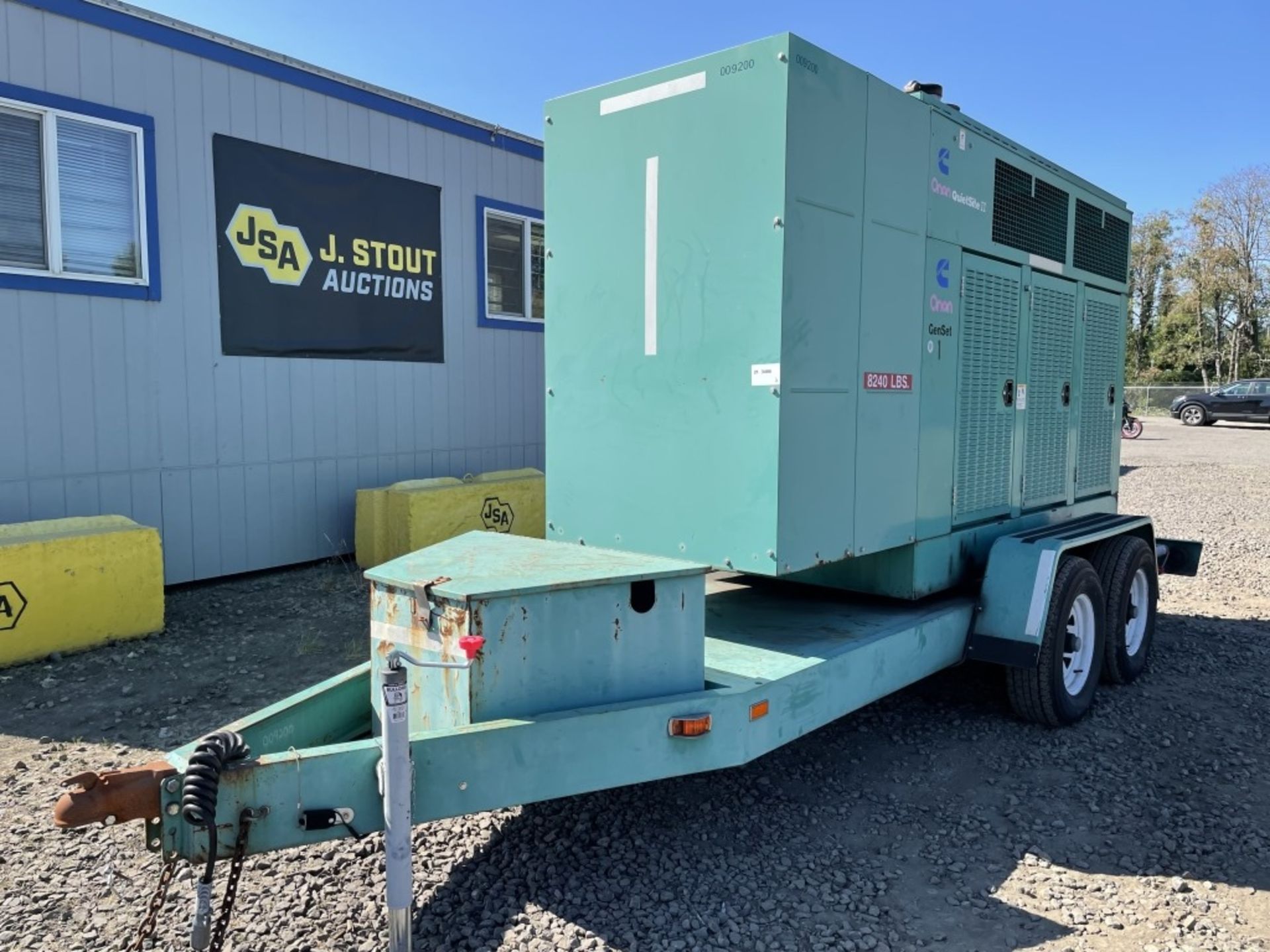 1999 Onan DGEA-3382894 Towable Generator