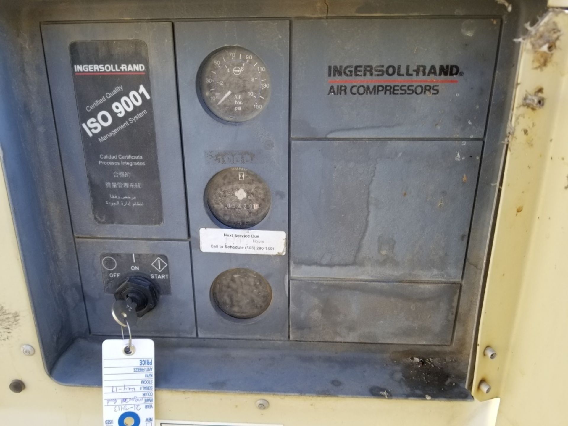 2001 Ingersoll-Rand 185 Towable Air Compressor - Image 13 of 17